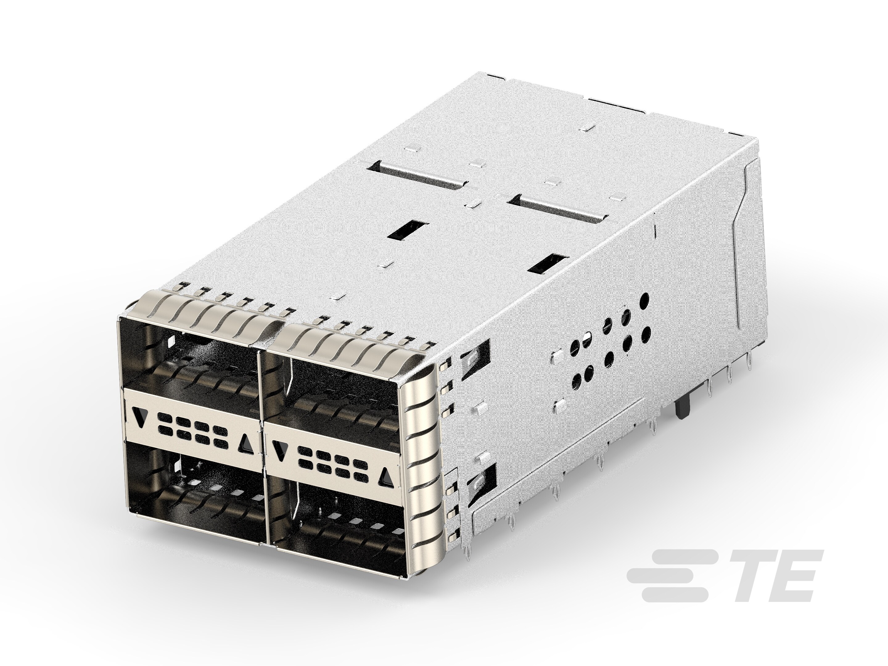 zQSFP+ STACKED RECEPTACLE ASSEMBLY 2X2-2227670-6