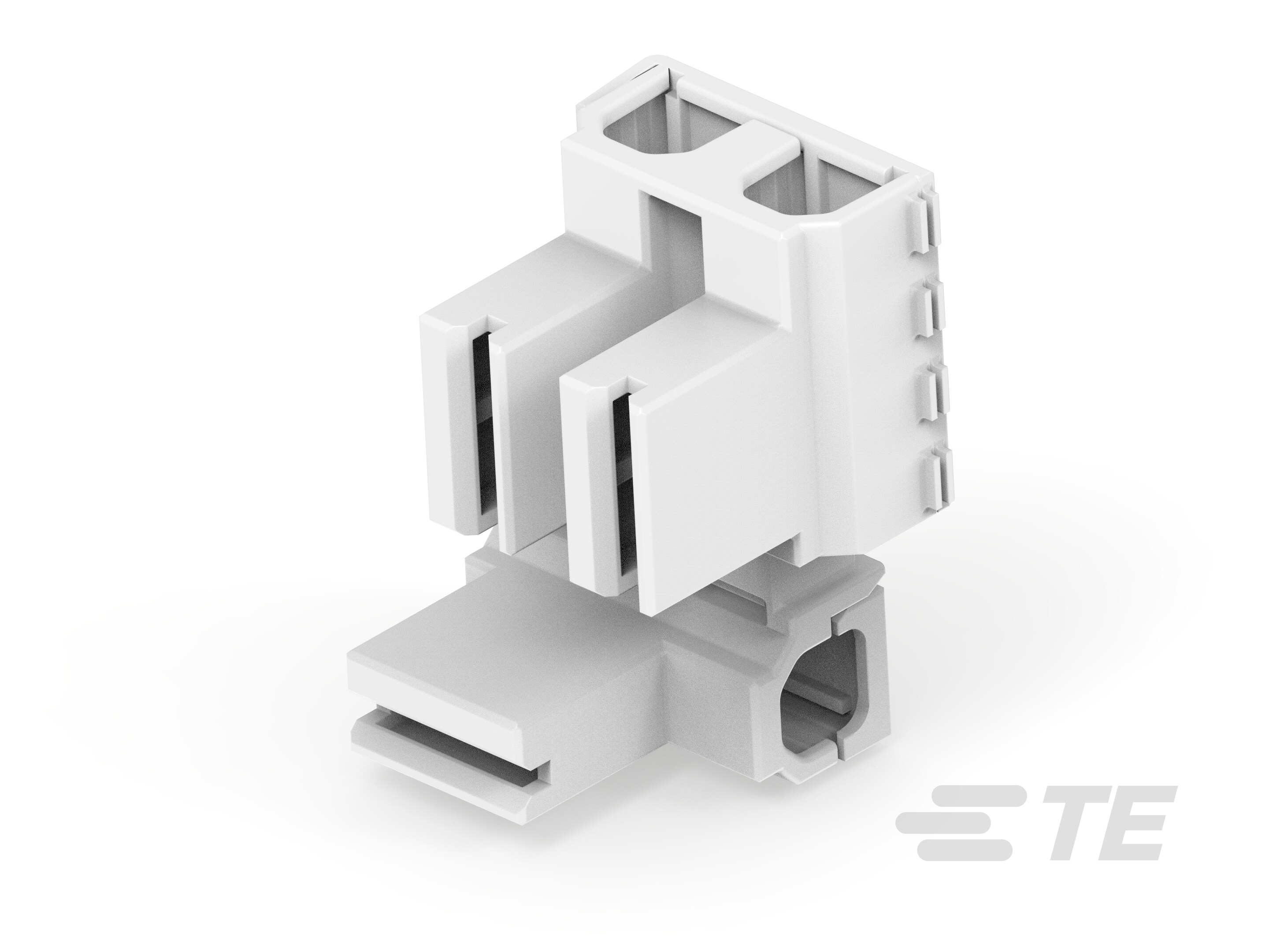 HSG, RECEP, 250 FASTON FLAG, 3P, T9G-2238270-1