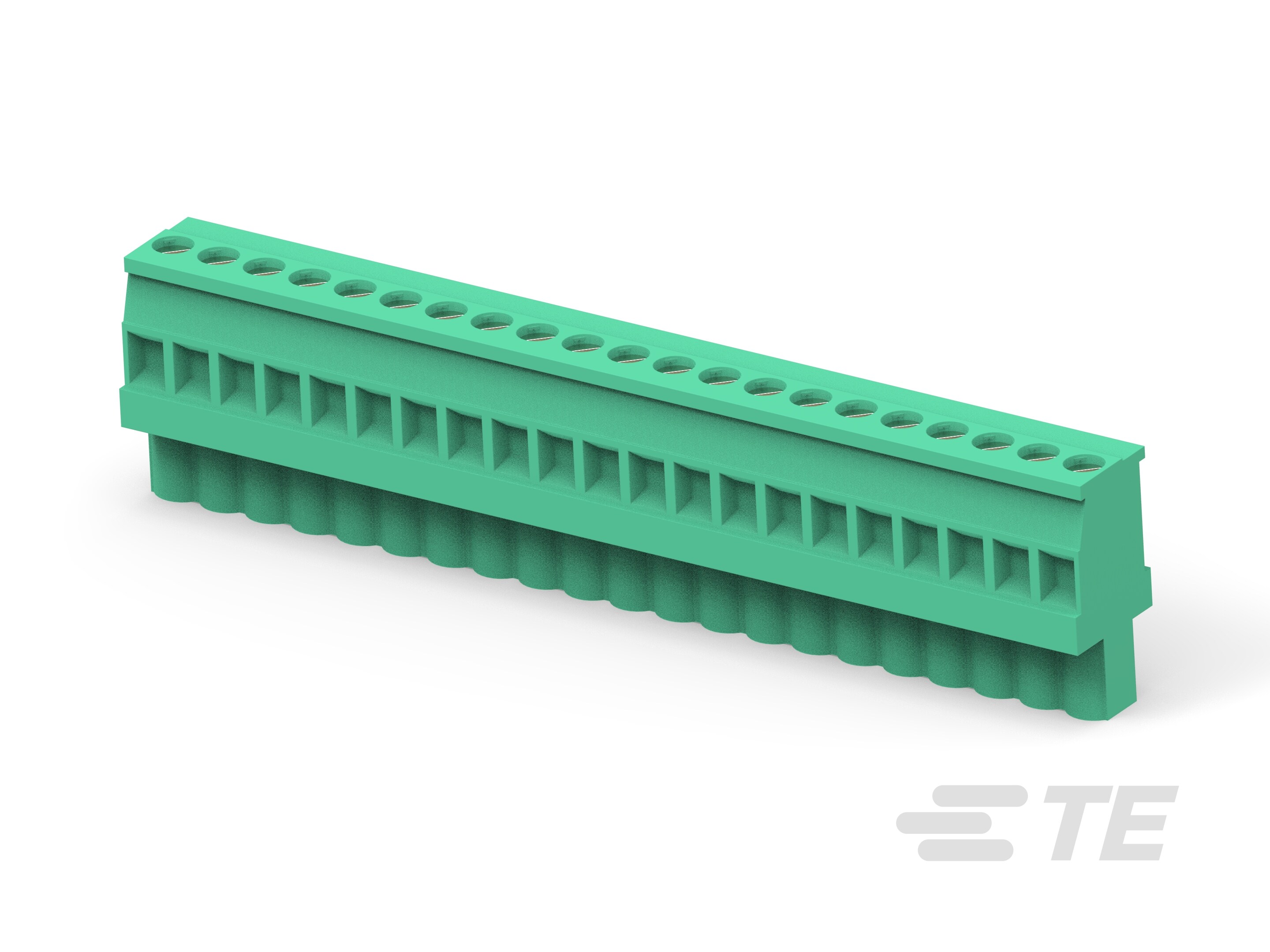 TERMINAL BLOCK VERTICAL PLUG STACK-2-284041-1