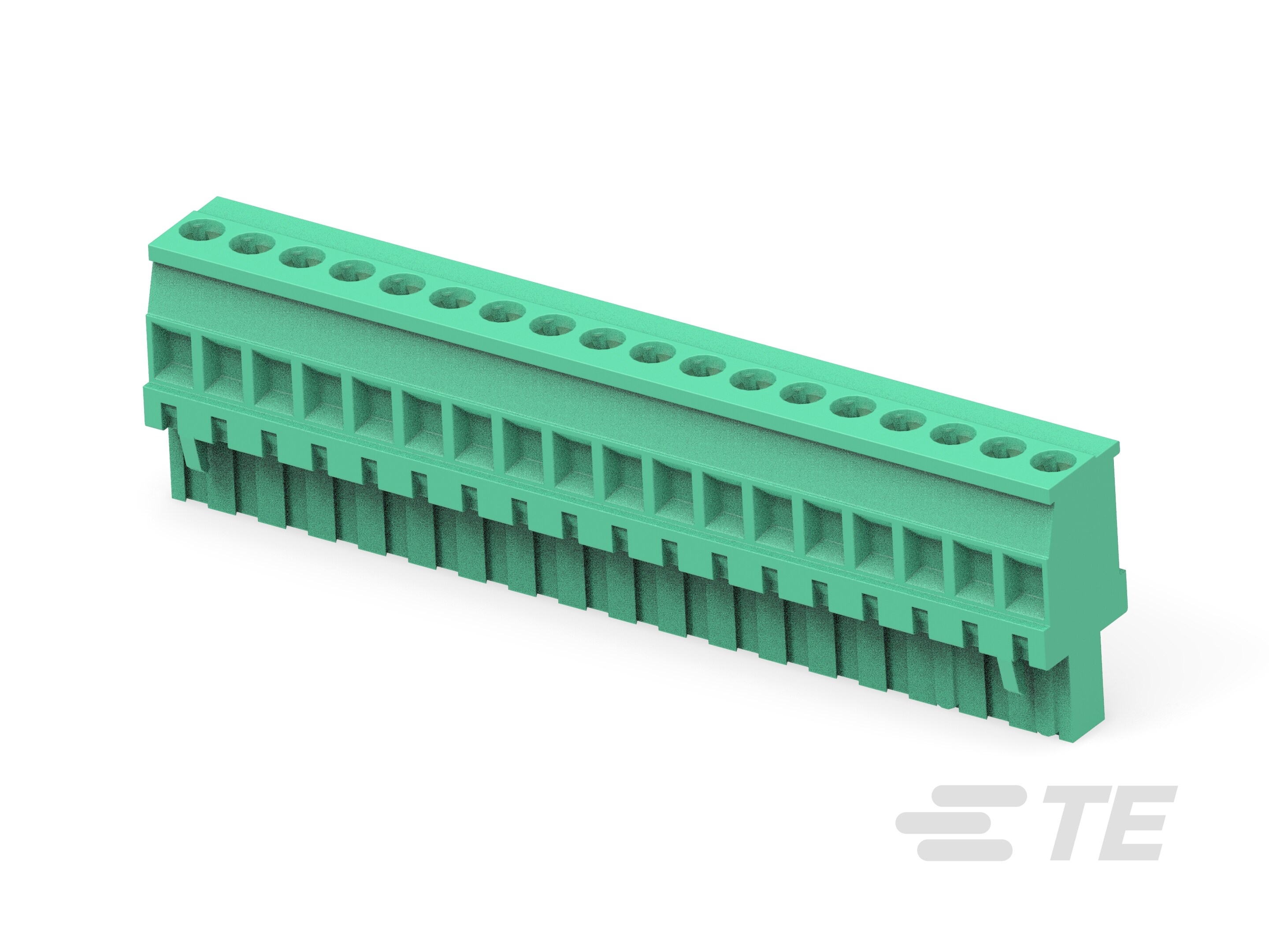 Vertical Plug, RH, 5.08mm, Gn,-2-284047-9