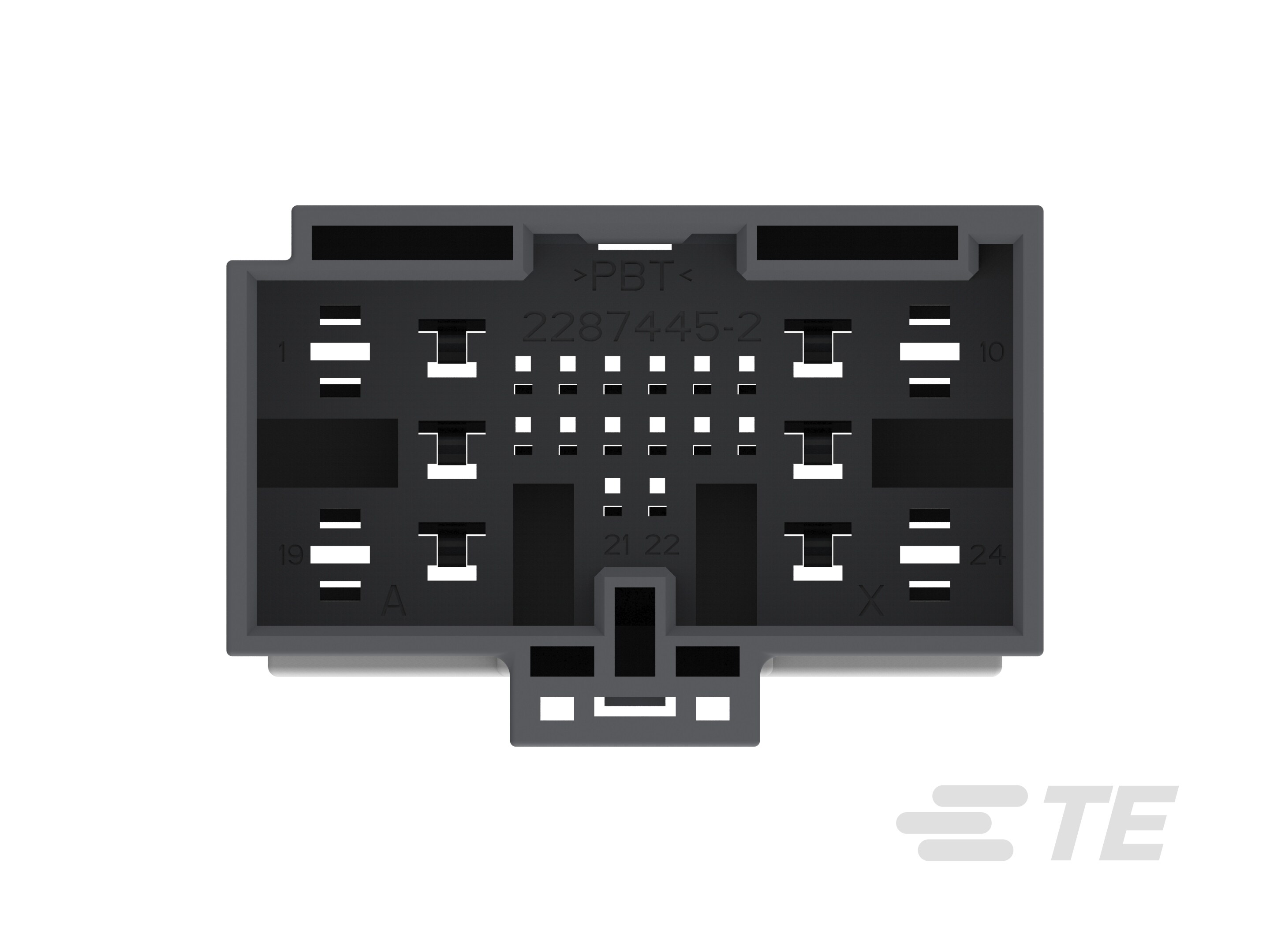 2287871-2 : Multilock Connector Housing | TE Connectivity