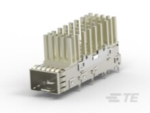 SFP+ 1X1 CAGE ASSY, PF,WITH HEATSINK-2291634-3