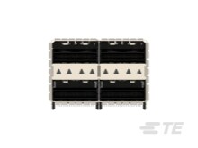 2293961-1 : zQSFP+/QSFP28 プラガブル IO コネクタおよびケージ