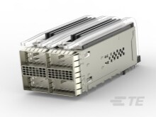 2299870-1 : zQSFP+/QSFP28 Pluggable IO Connectors & Cages