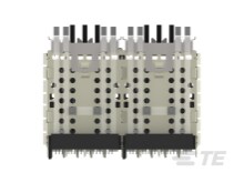 未使用TE Connectivity Micro QSFPコネクタ ダミープラグ 未使用TE