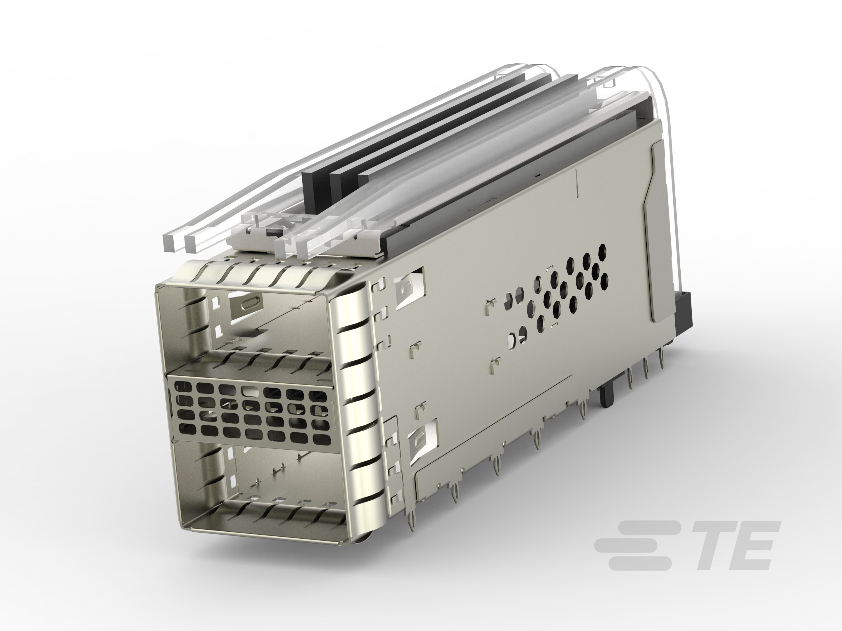 ZQSFP+ STACKED REC ASSEMBLY 2X1,HS-2299940-5