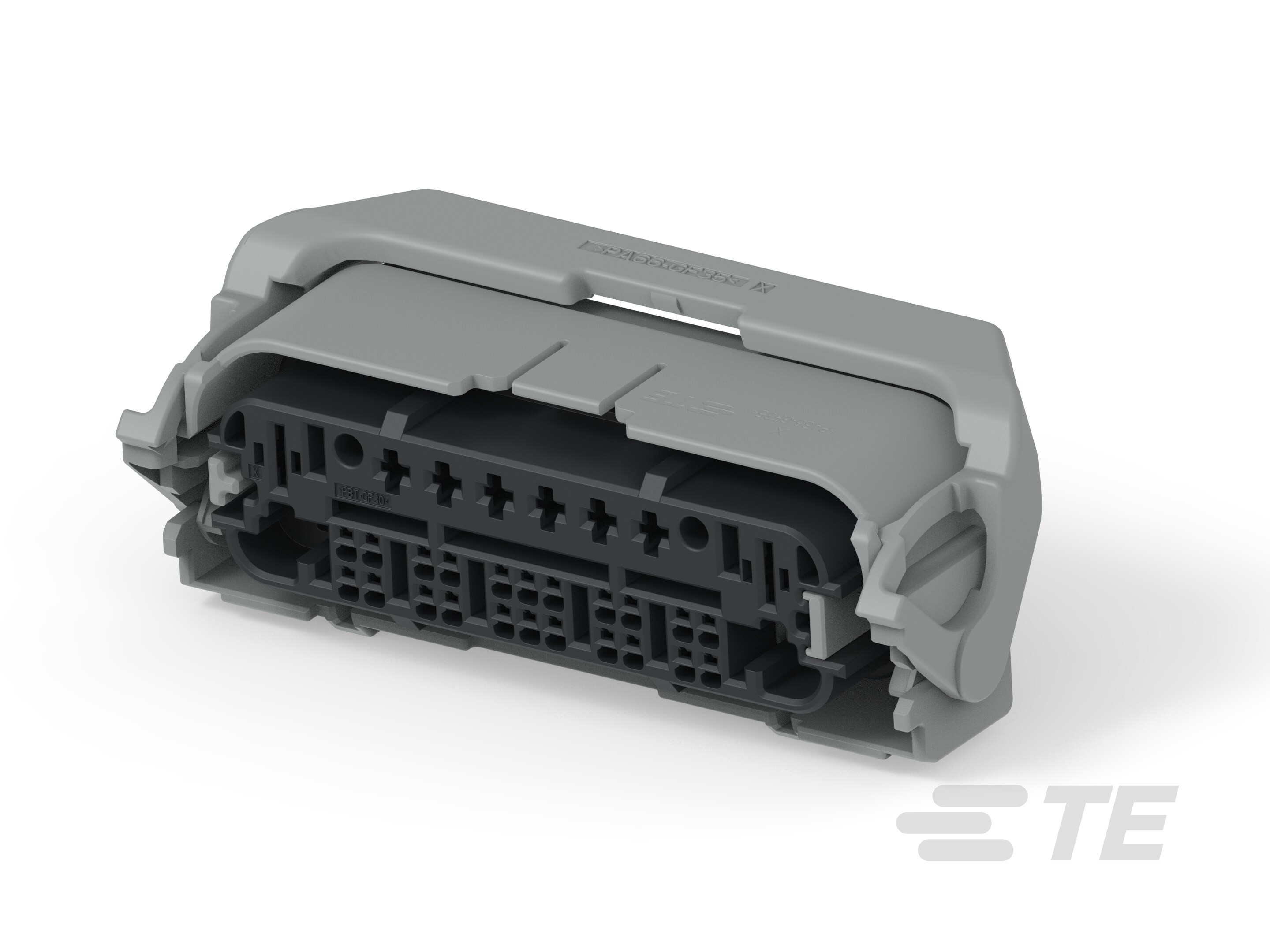30POS,HYBRID,REC HSG ASSY,SLD,COD B-2301462-2