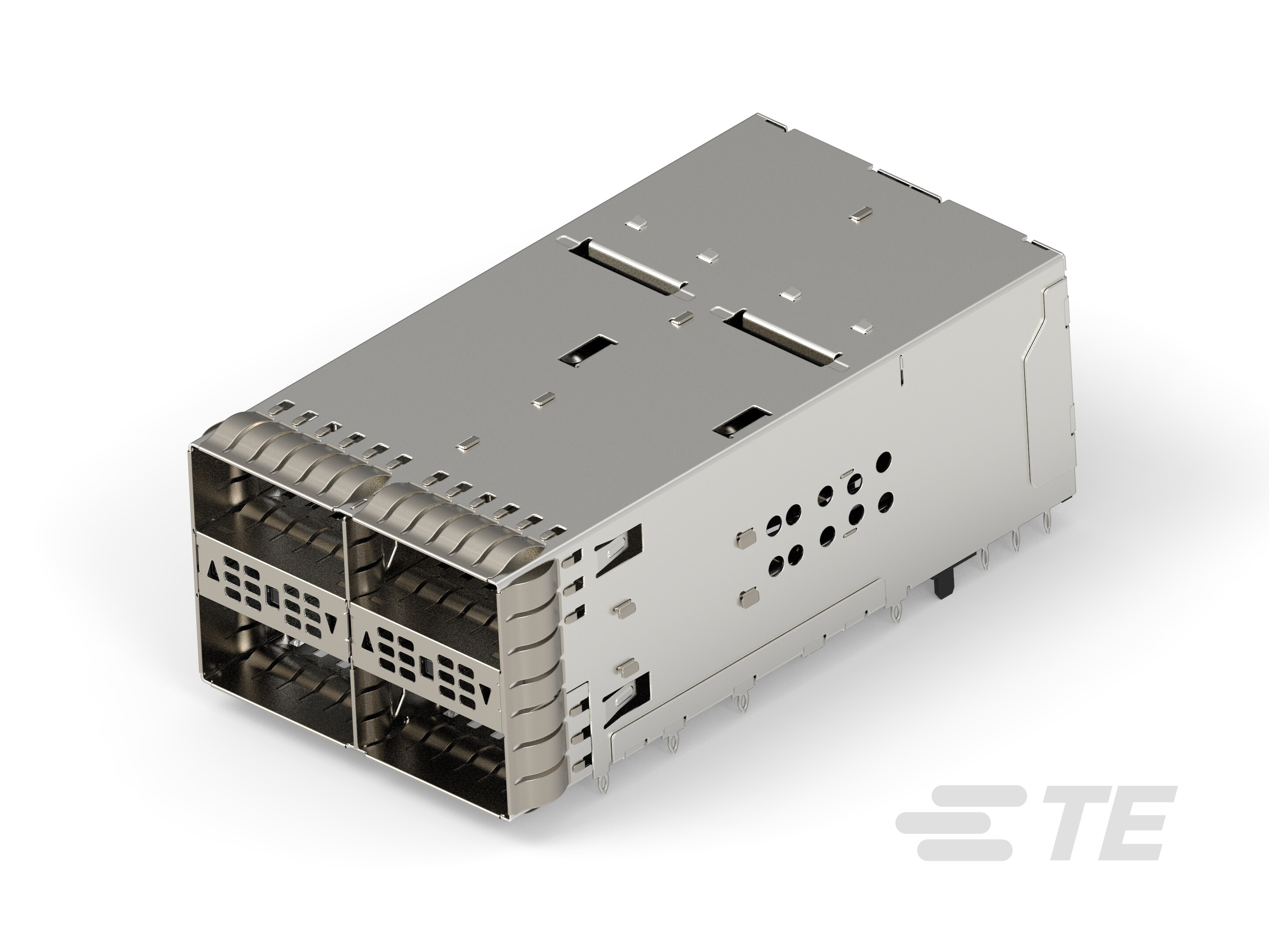 ZQSFP+ STACKED RECEPTACLE ASSEMBLY 2X2-2301859-7