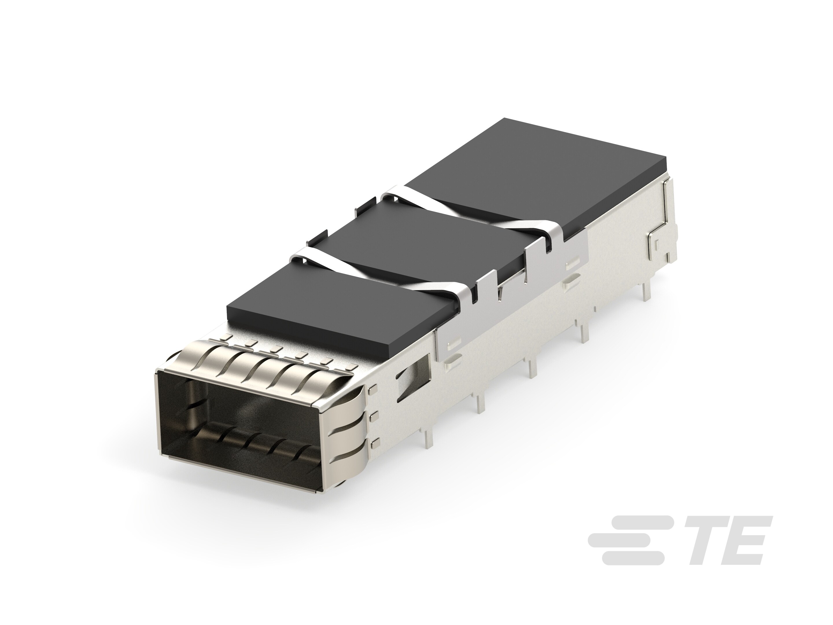 CAGE ASSY, QSFP28 1X1, SPRING, HS-2304807-1