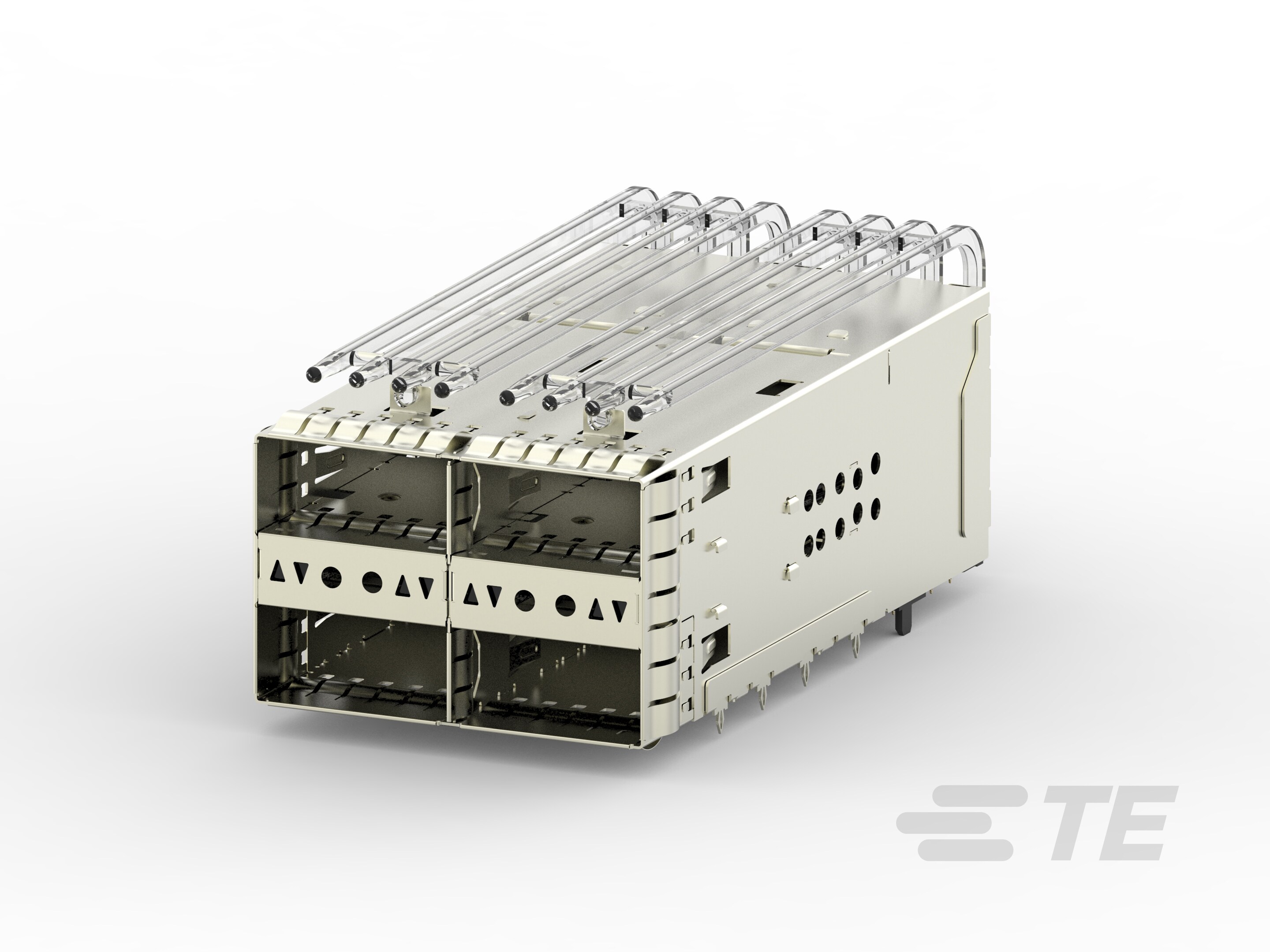 ZQSFP+ CAGE& CONN 2X2, EMI SPRING, BTB-2308171-2