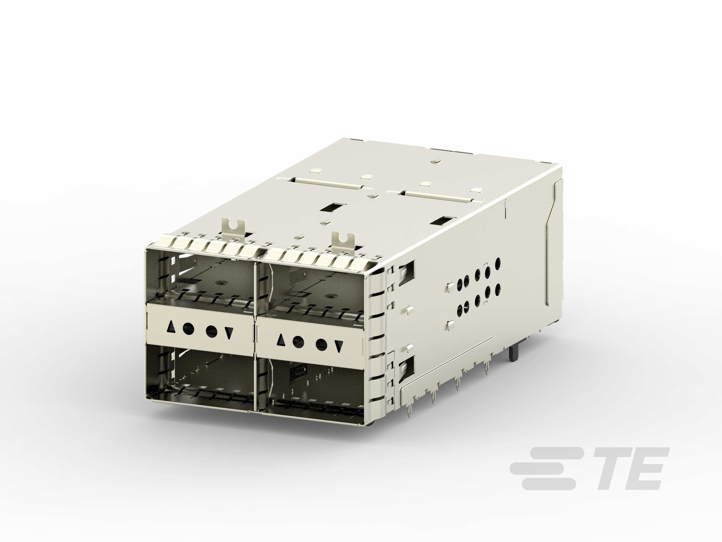ZQSFP+ CAGE& CONN 2X2, EMI SPRING, BTB-2308171-8