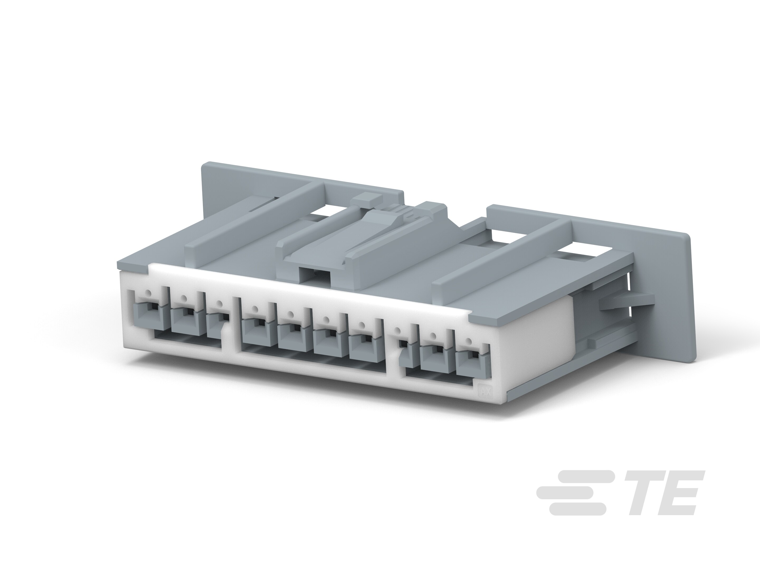 10POS,0.64 GENER. Y,REC HSG ASSY,UNSLD-2315564-2