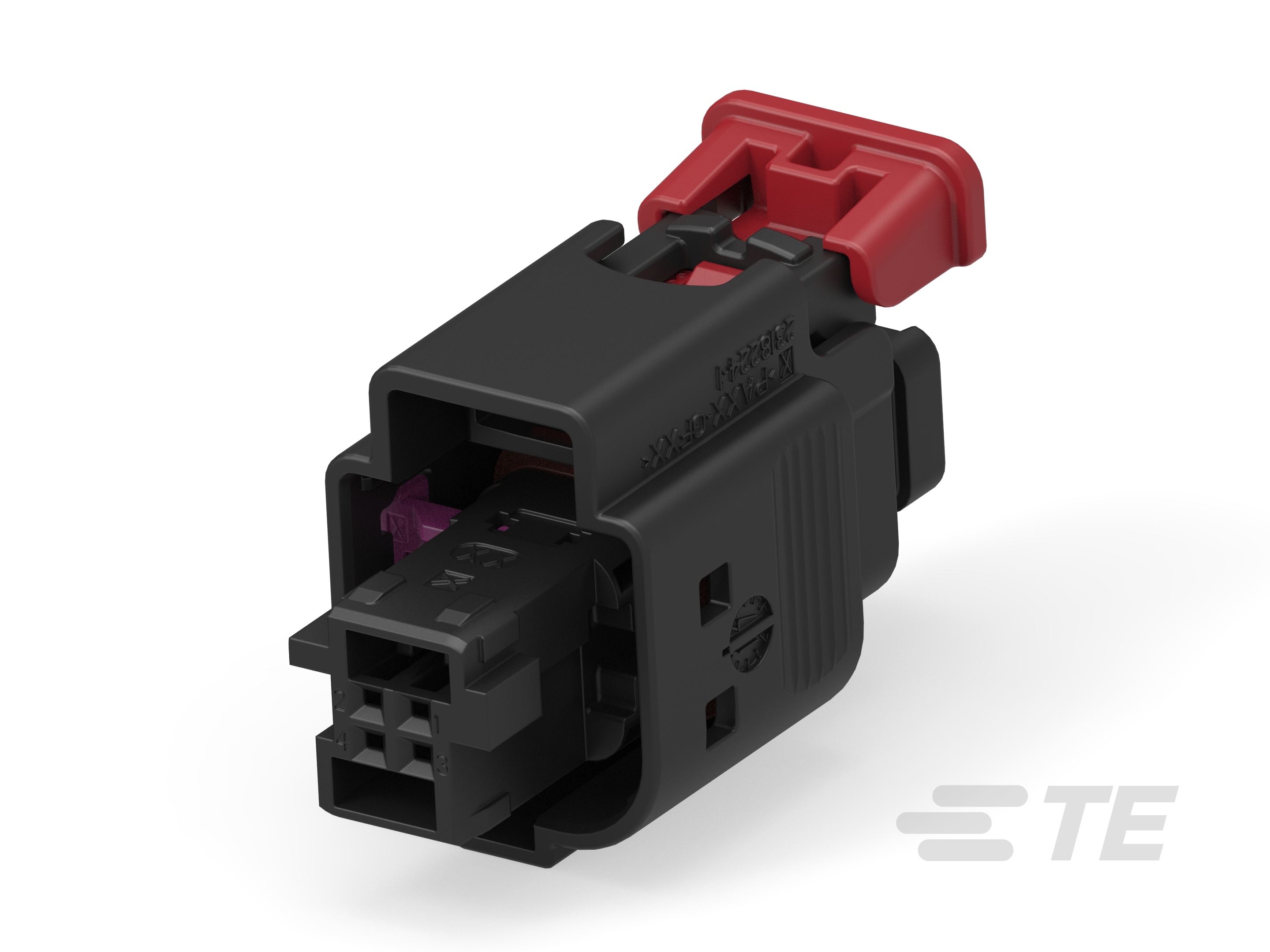 4POS,MCON 0.5,REC HSG ASSY,SLD,COD A-2318200-1