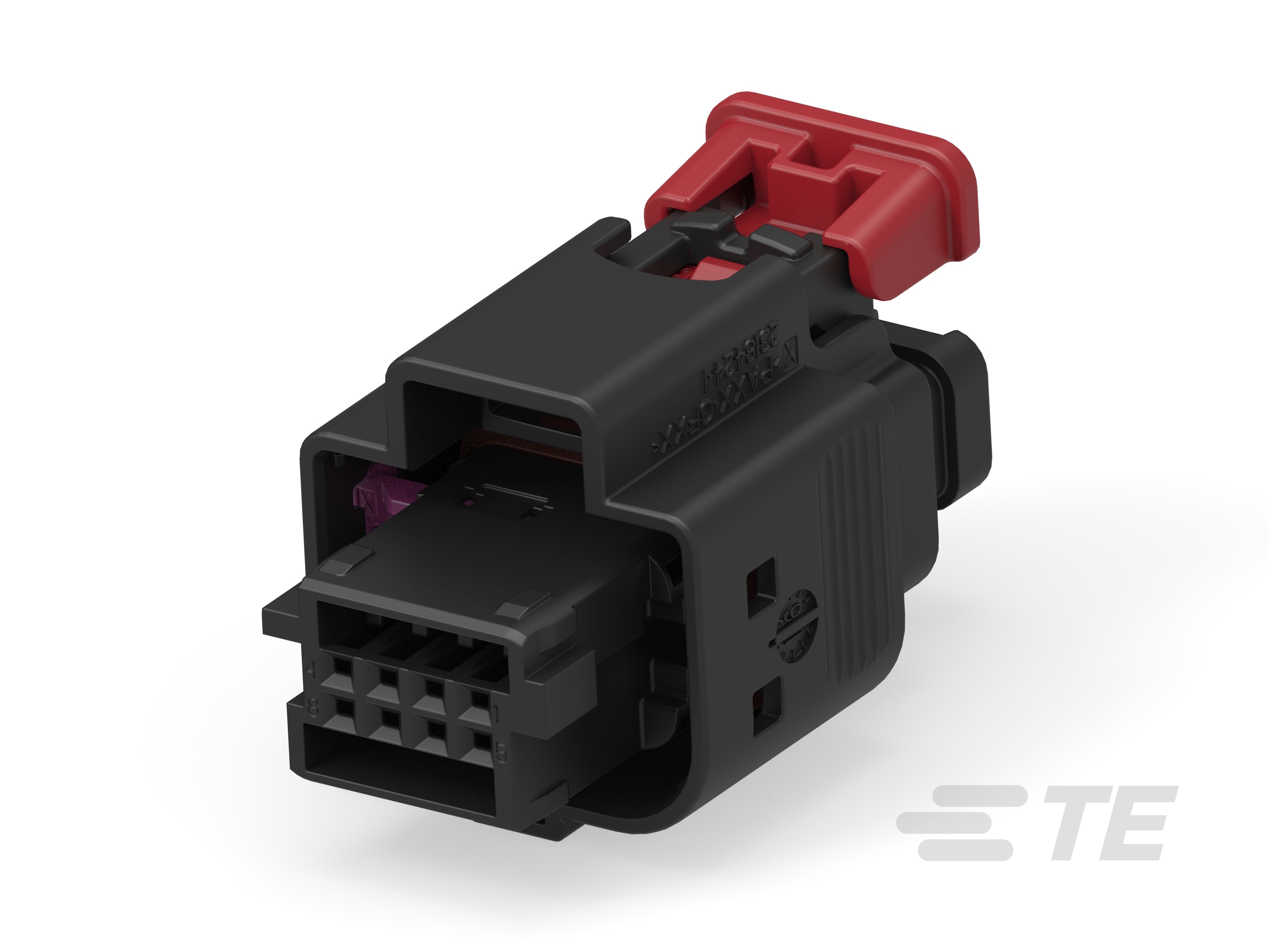 8POS,MCON 0.5,REC HSG ASSY,SLD,COD A-2318400-1