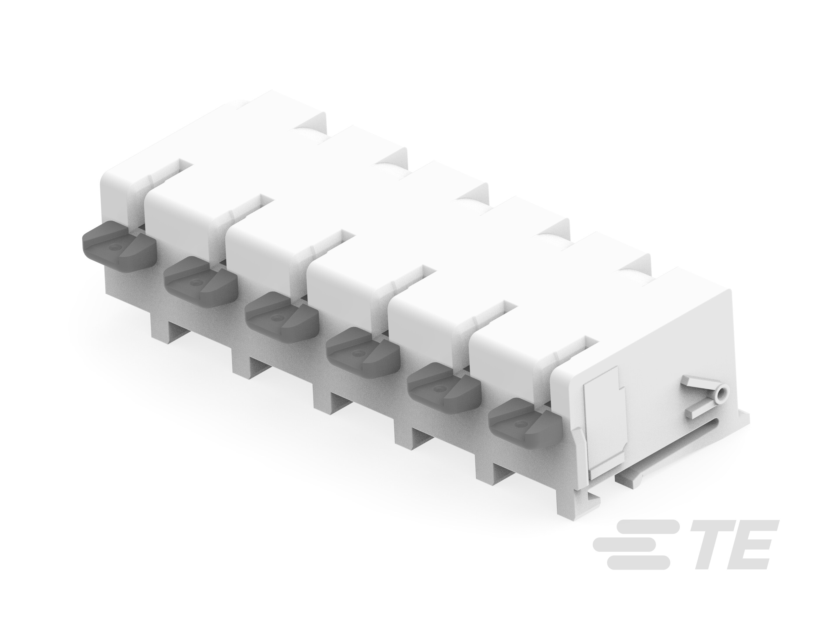 TWO-PIECE POKE-IN, 8MM CONN, 6 POS-2318582-6
