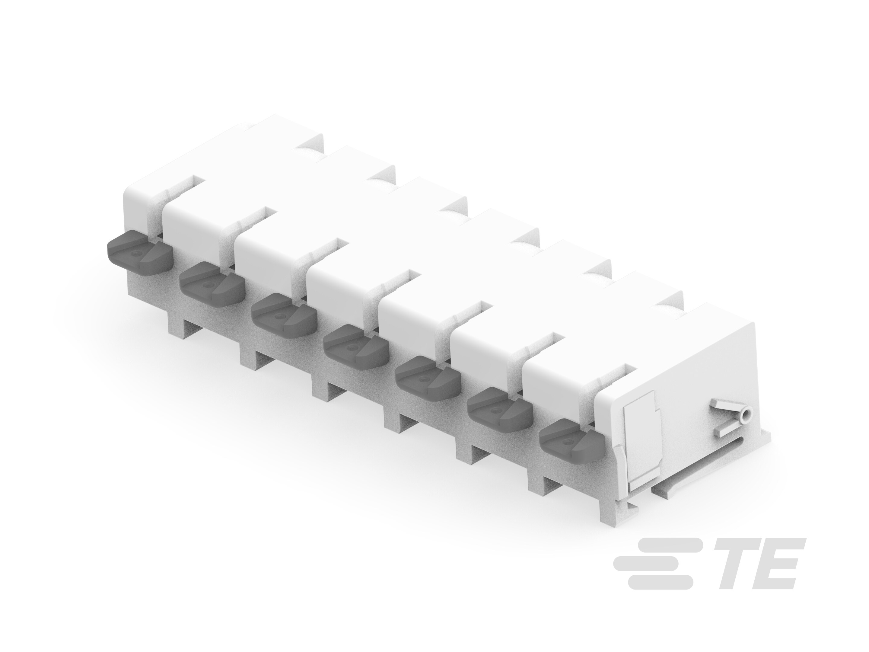 TWO-PIECE POKE-IN, 8MM CONN, 7 POS-2318582-7