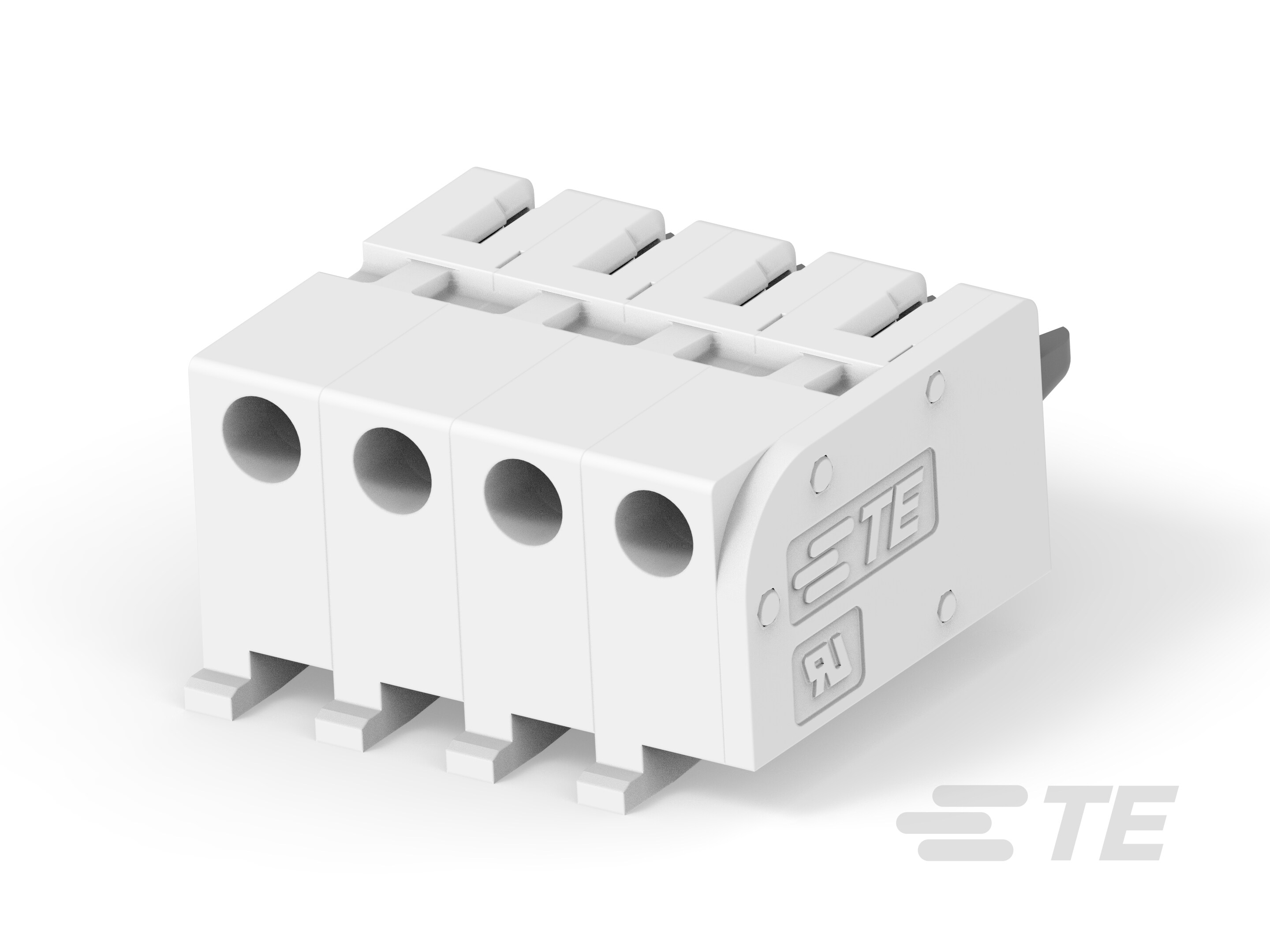 TWO-PIECE POKE-IN, 5MM CONN, 4 POS-2319461-4