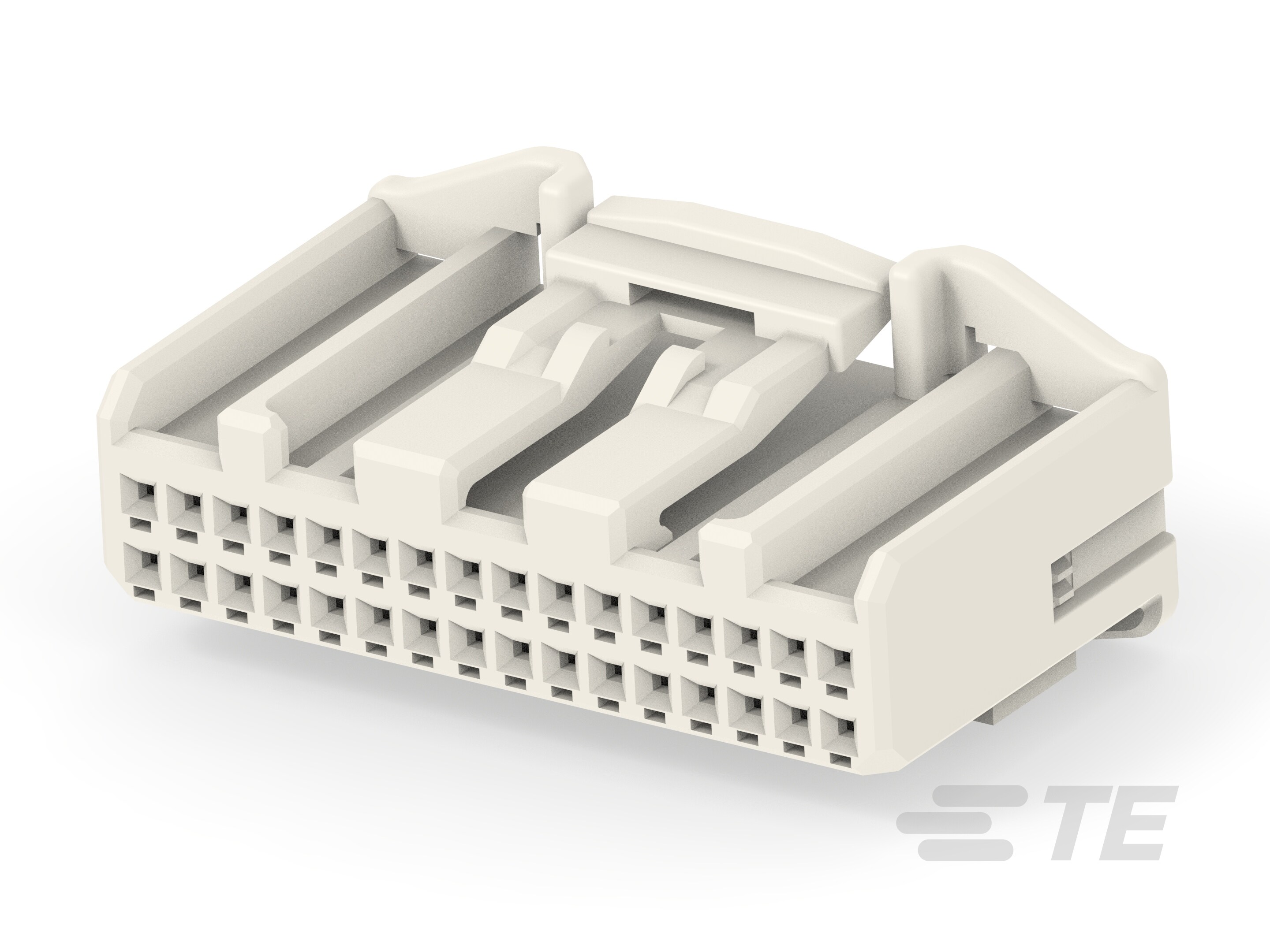 32POS,TH 025,REC HSG ASSY,UNSLD-2321525-1