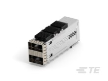 2321666-1 : zQSFP+/QSFP28 Pluggable IO Connectors & Cages