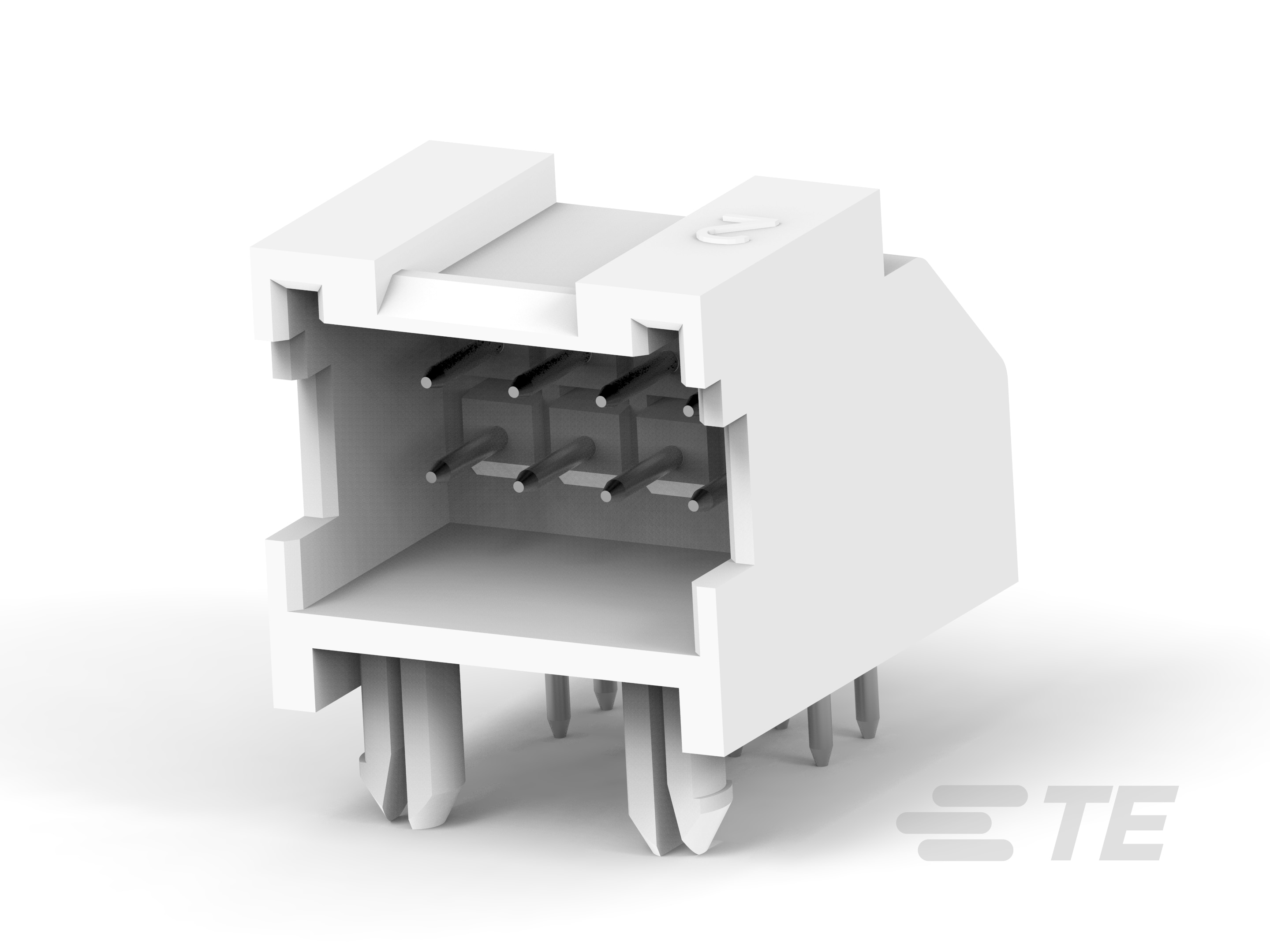 ASSY,HDR,RIGHT ANGLE,GWT,DUAL ROW, EP2.5-2323750-8