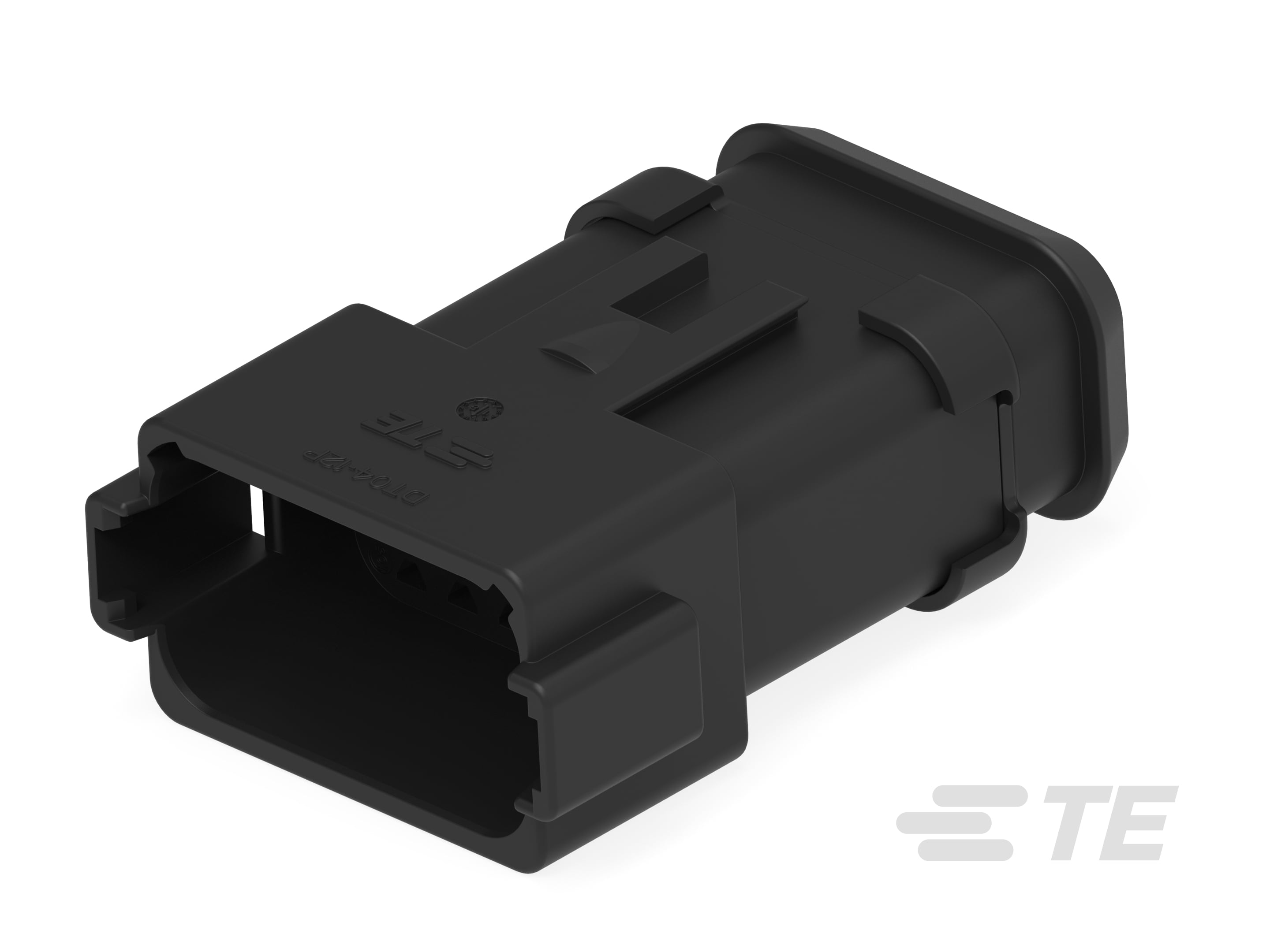 DT04-12PB-CE04, REC, 12P, BLK, XCAP, B-2323768-2