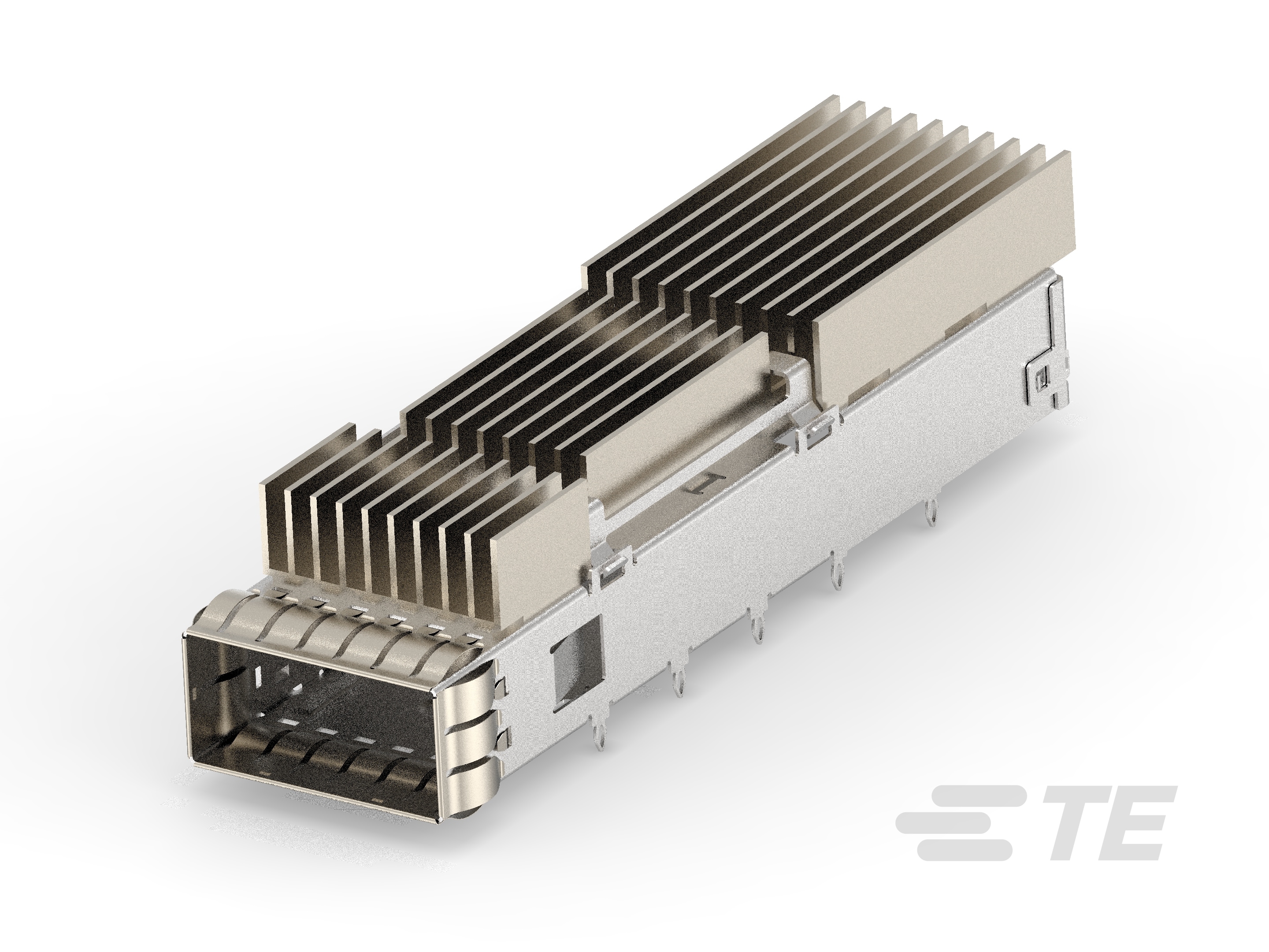 CAGE ASSY, QSFP-DD 1X1, STANDARD-2327362-2