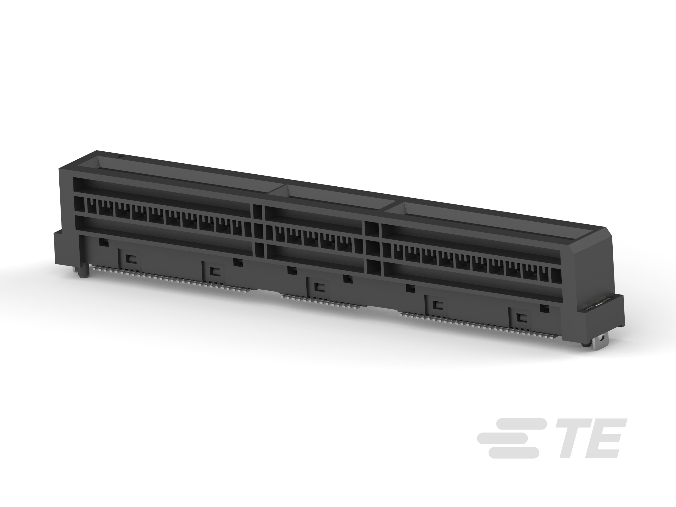 RECEPT ASSY, 140 POS, VERT, SLIVER 2.0-2327677-8