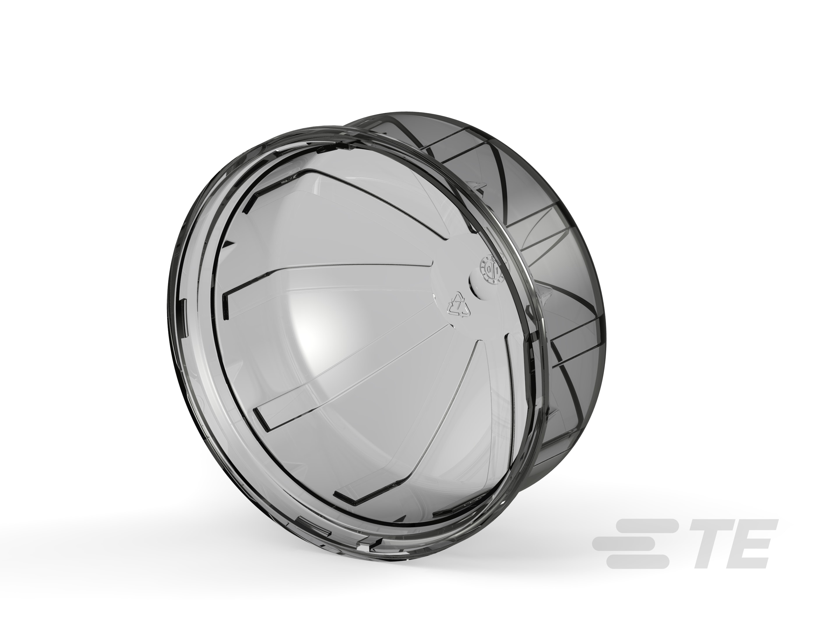 LUMAWISE S 80MM DIA DOME SMOKE GRAY MED-2328823-2