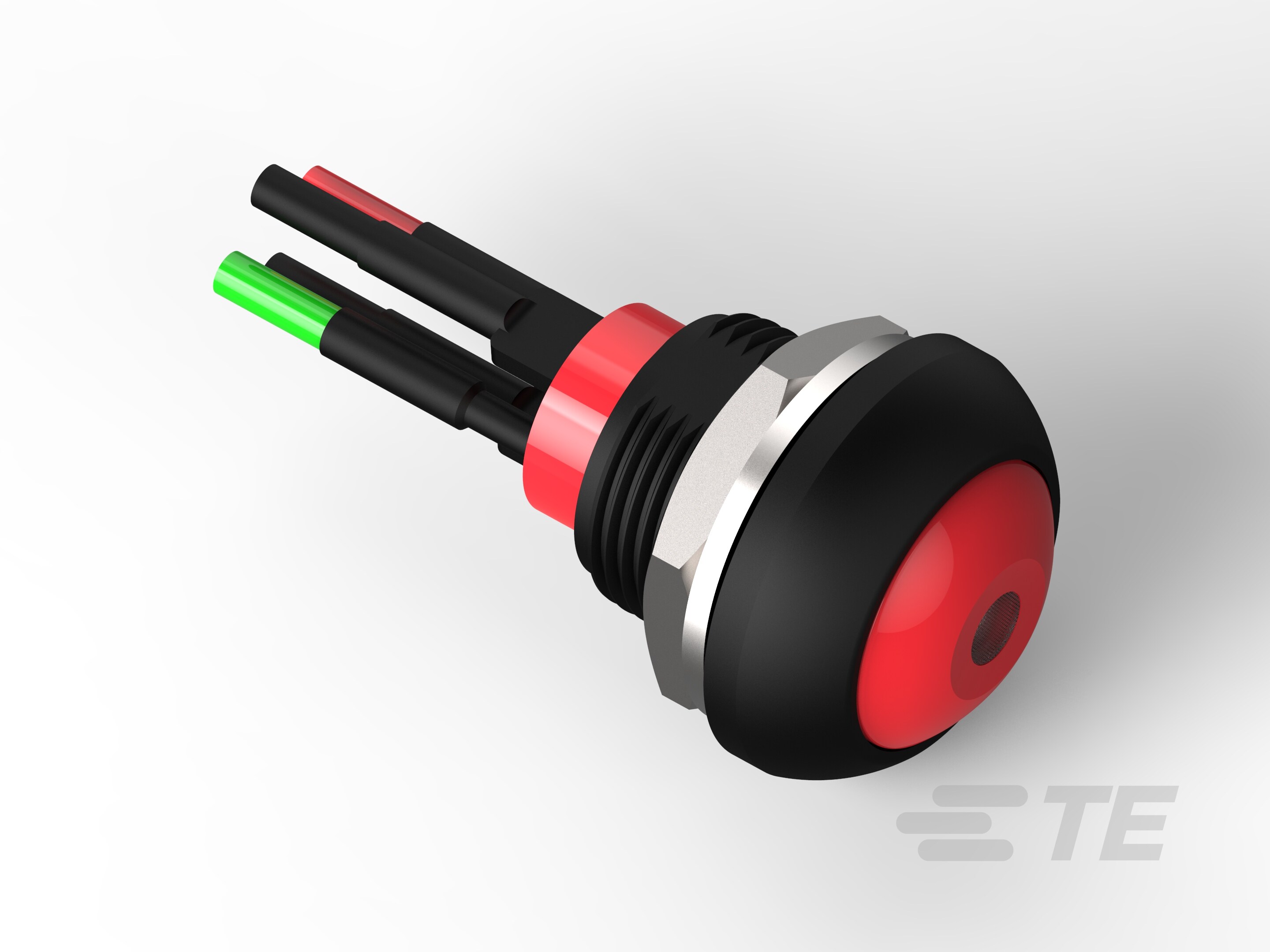 PB OFF/ON FC RED M1 TERM WHI LED IP68 50-2329389-6