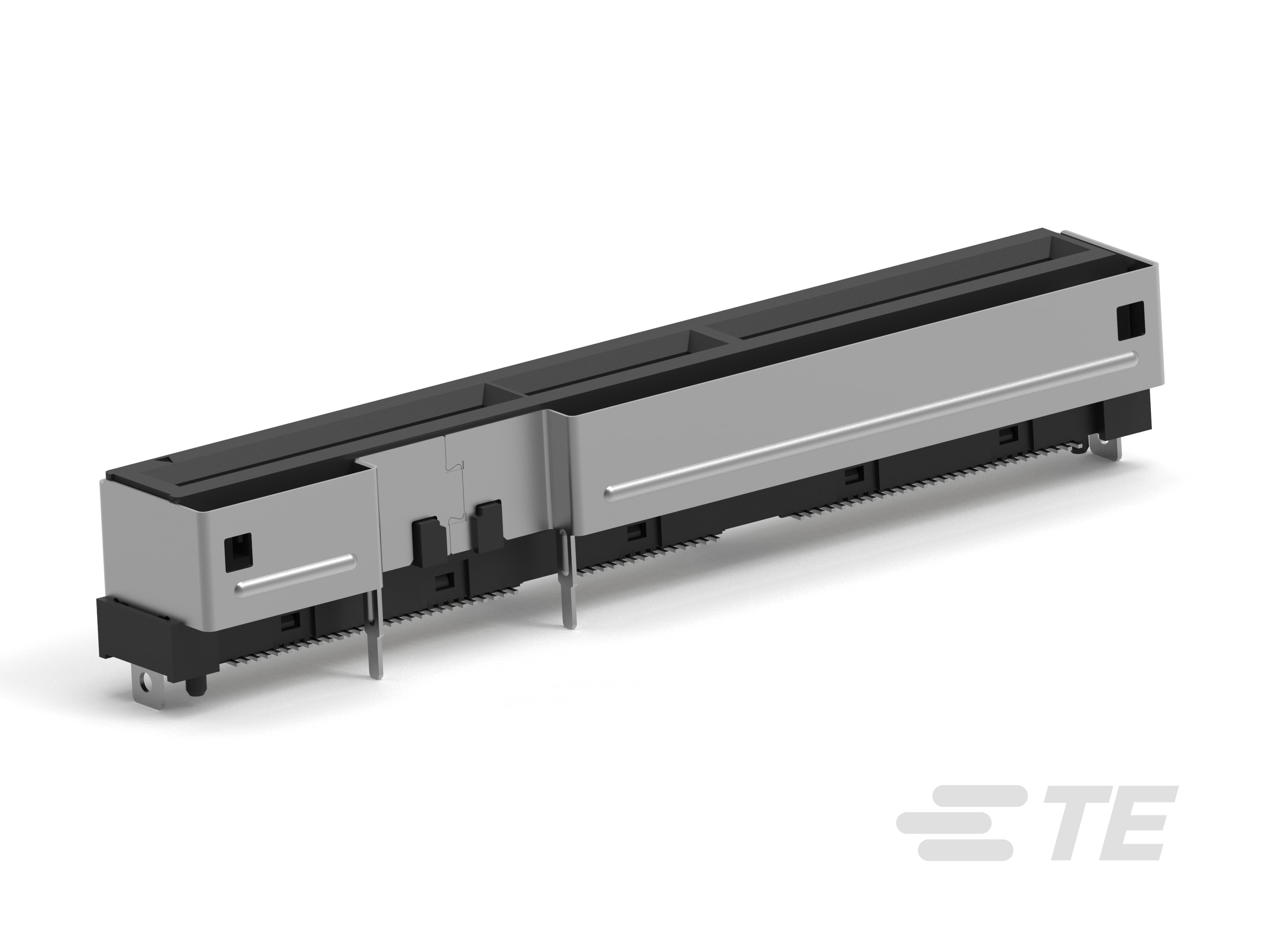 RECEPT ASSY, 140 POS, VERT, SLIVER 2.0-2332139-6