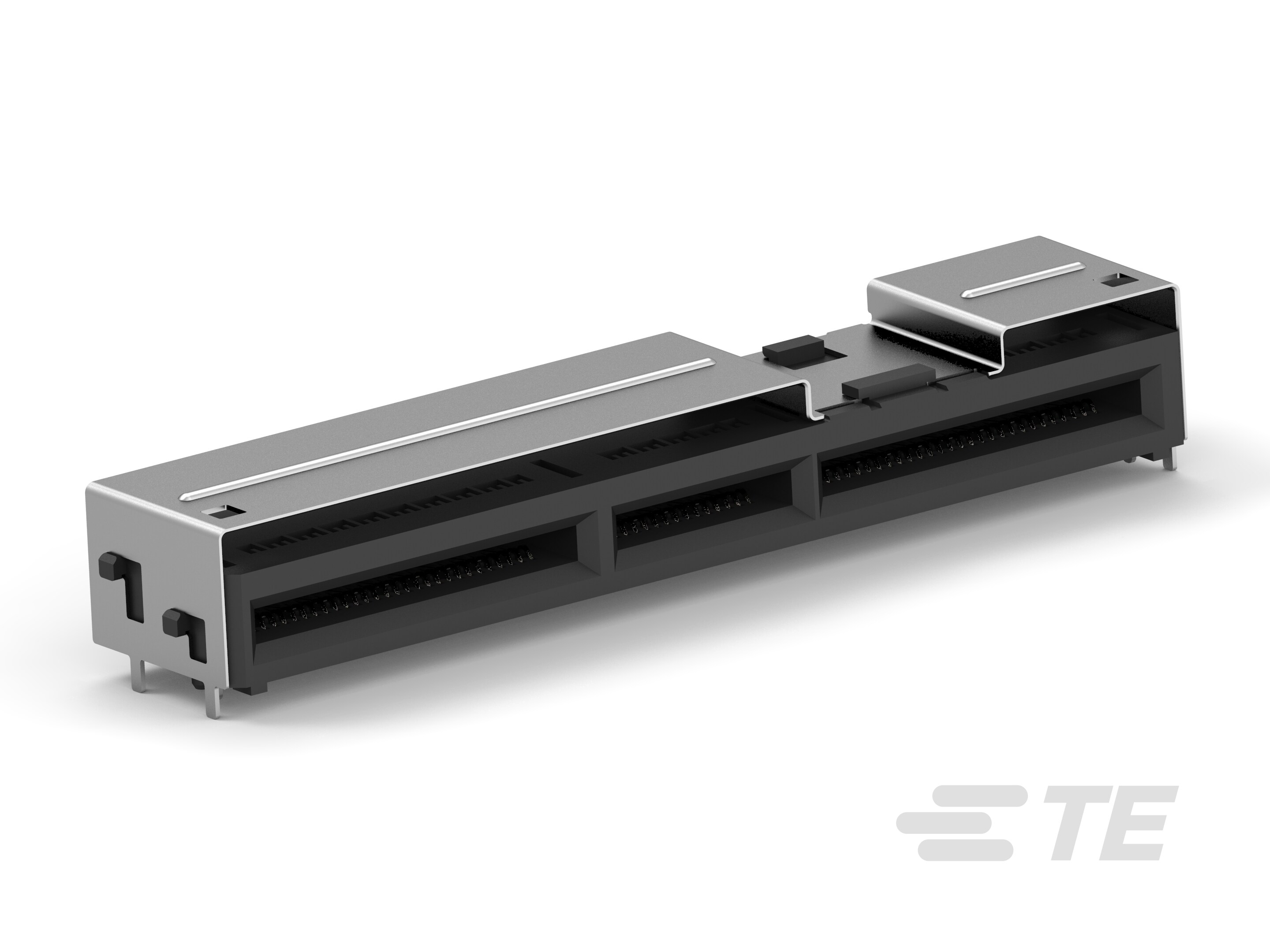 RECEPT ASSY, RA, 140 POS, SLIVER 2.0-2332205-7