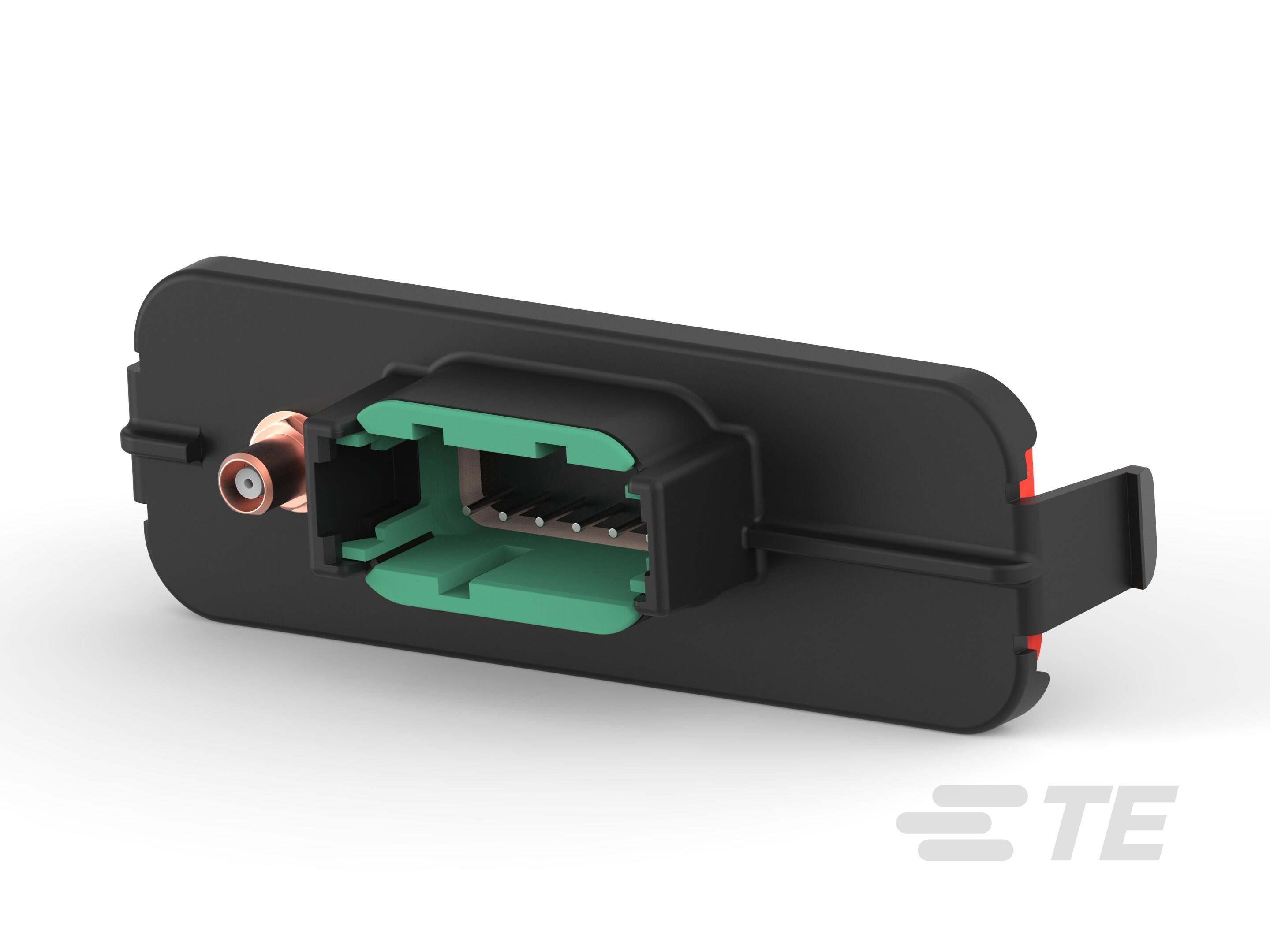 DTM13-12PC-R020, HDR,12P, BLK,RA,NI/CU,C-2333581-3