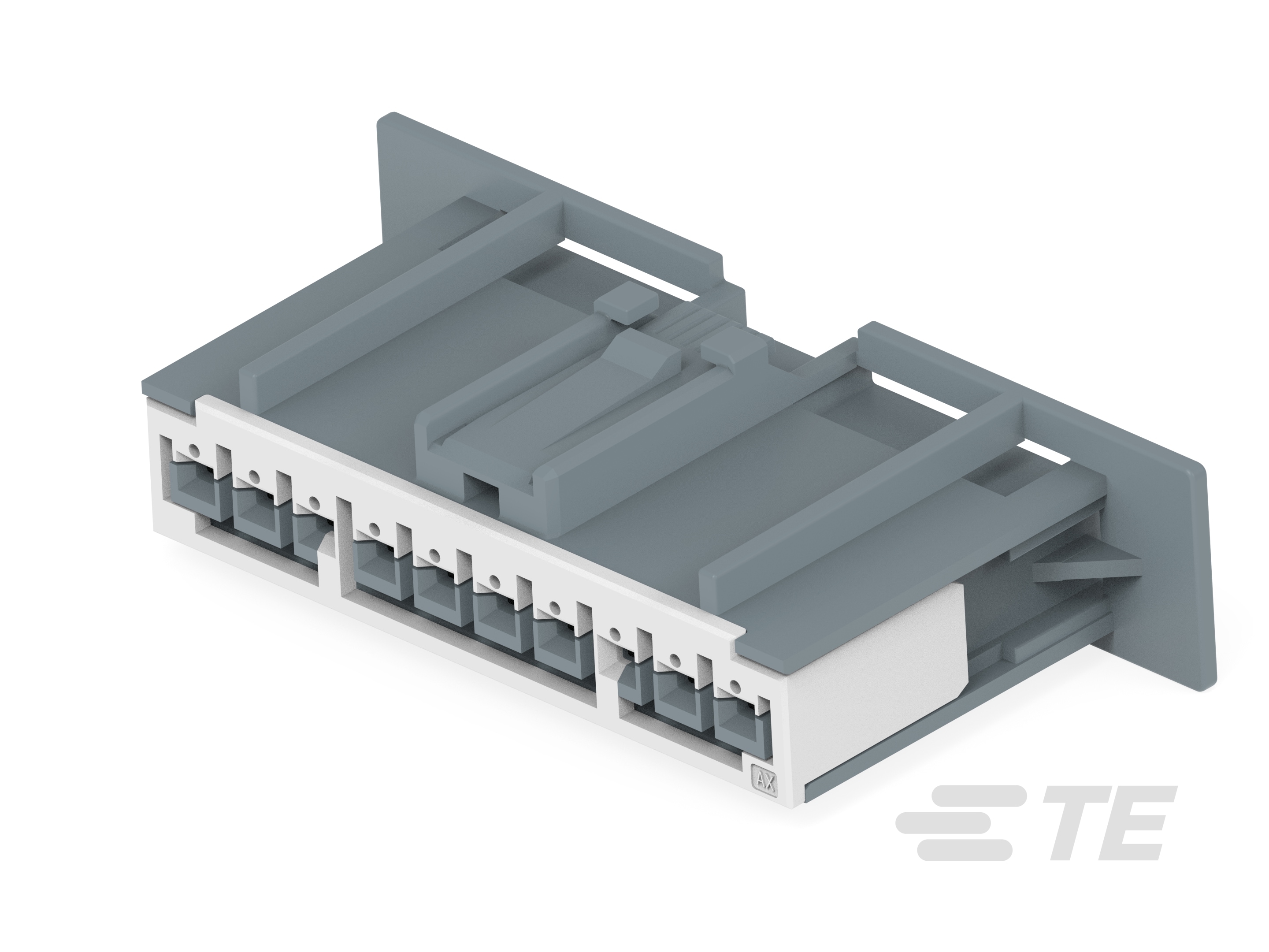 10POS,0.64 GENER. Y,REC HSG ASSY,UNSLD-2336964-2