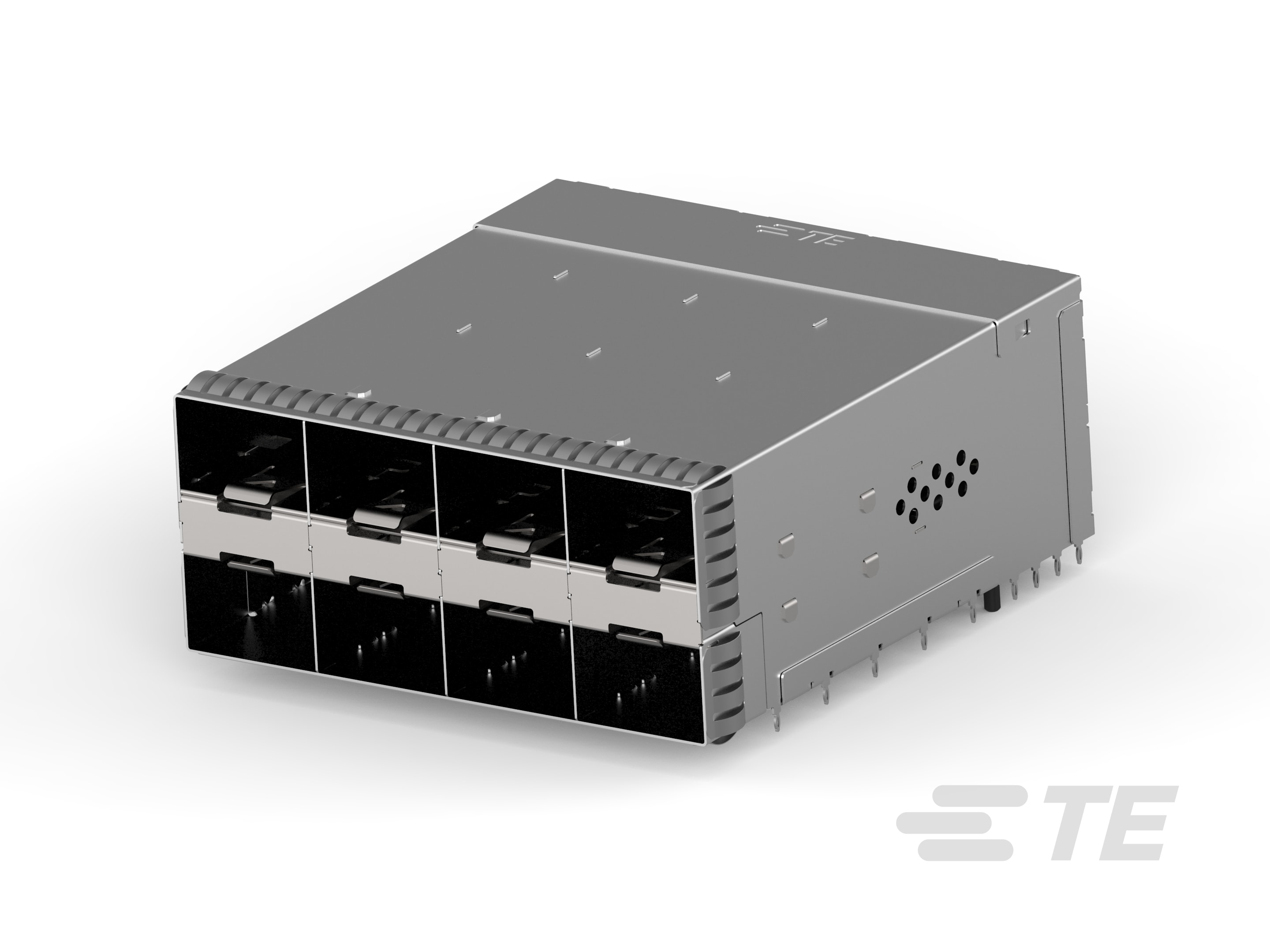 SFP56 STACKED 2X4 RECEPTACLE ASSEMBLY-2339978-5