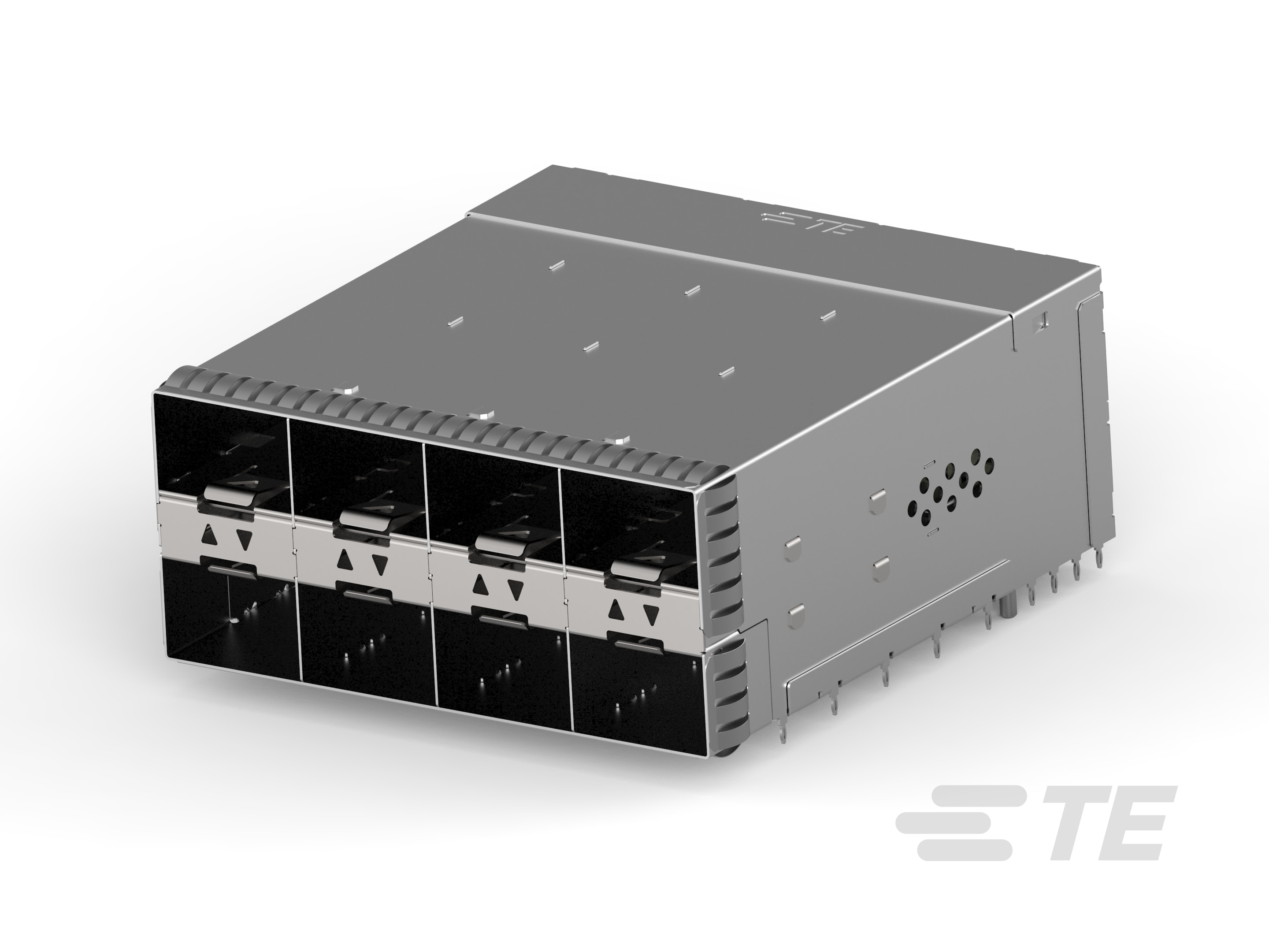 SFP56 STACKED 2X4 RECEPTACLE ASSEMBLY-2339978-7