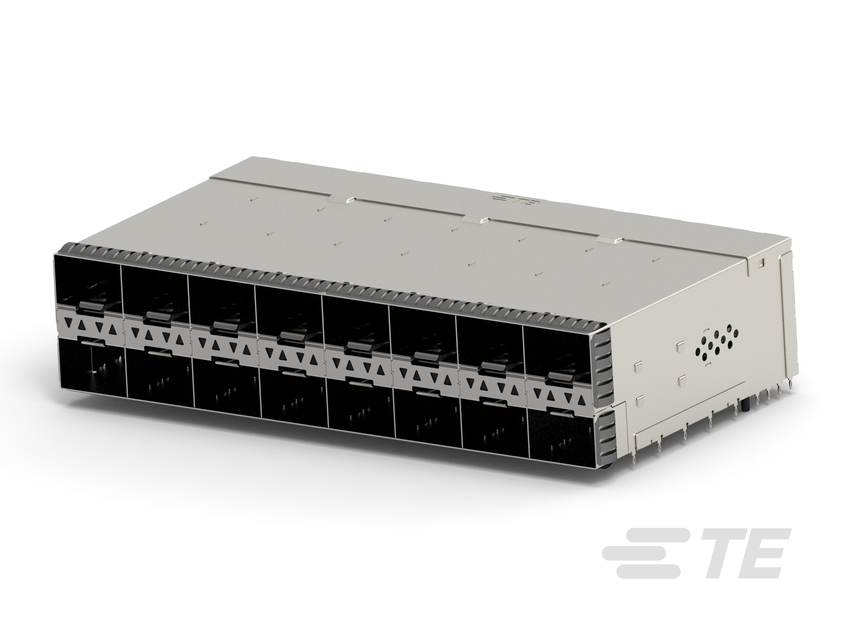 SFP56 STACKED 2X8 RECEPTACLE ASSEMBLY-2340033-6
