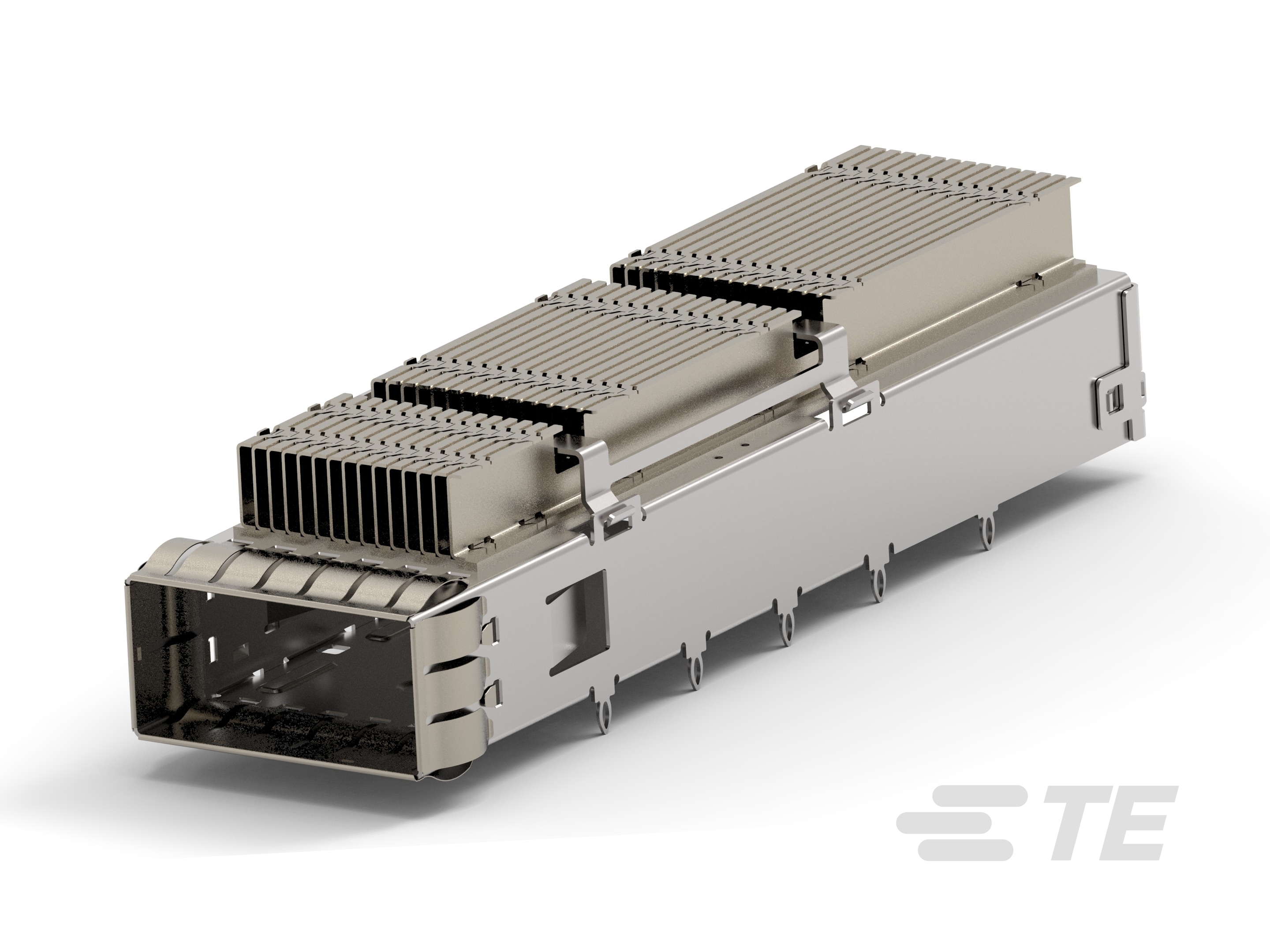 QSFP-DD 1X1, STANDARD, W/ ZIPPER HS-2342934-2