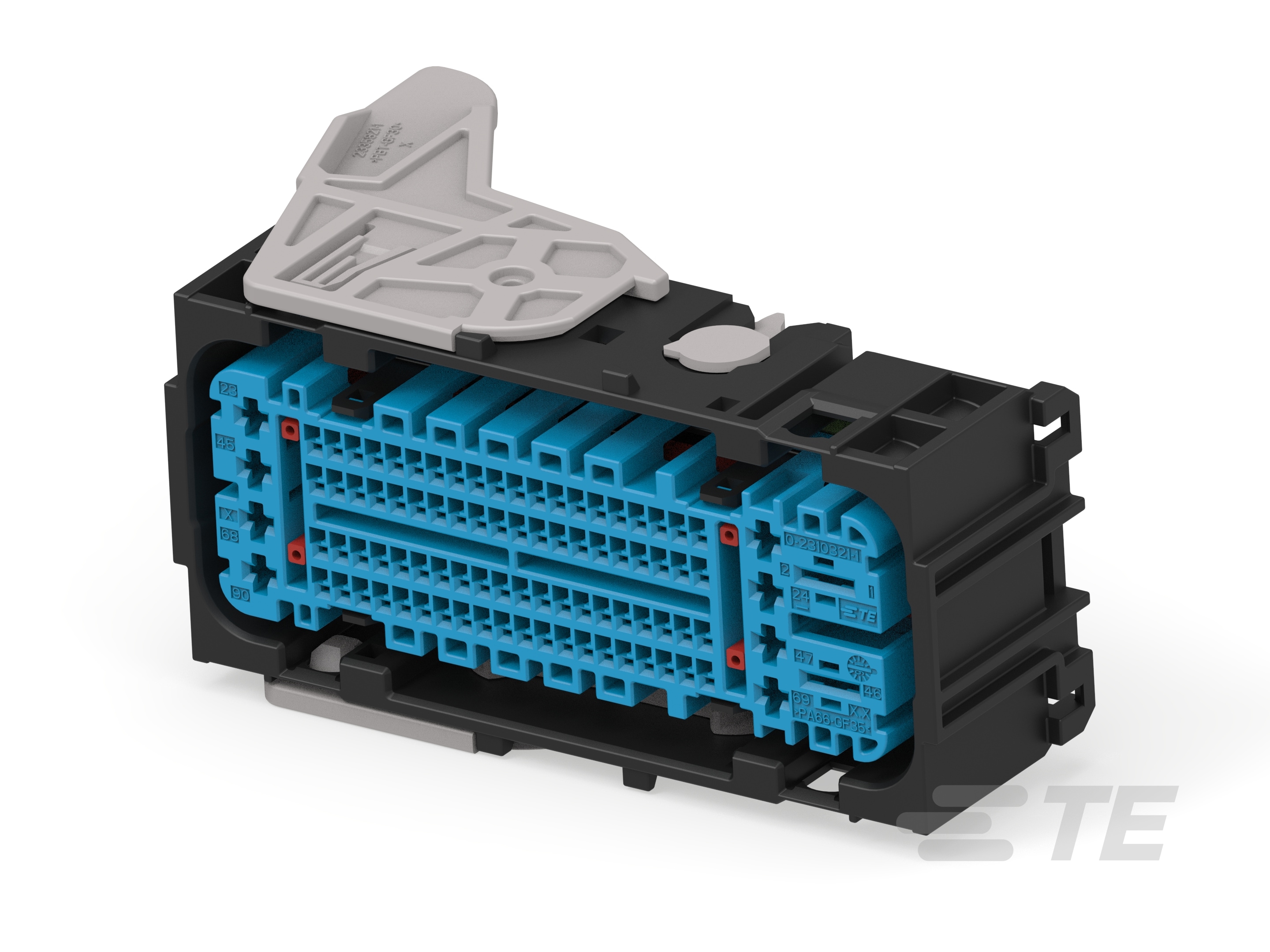 90POS,HYBRID,REC HSG ASSY,SLD,COD A-2344716-1