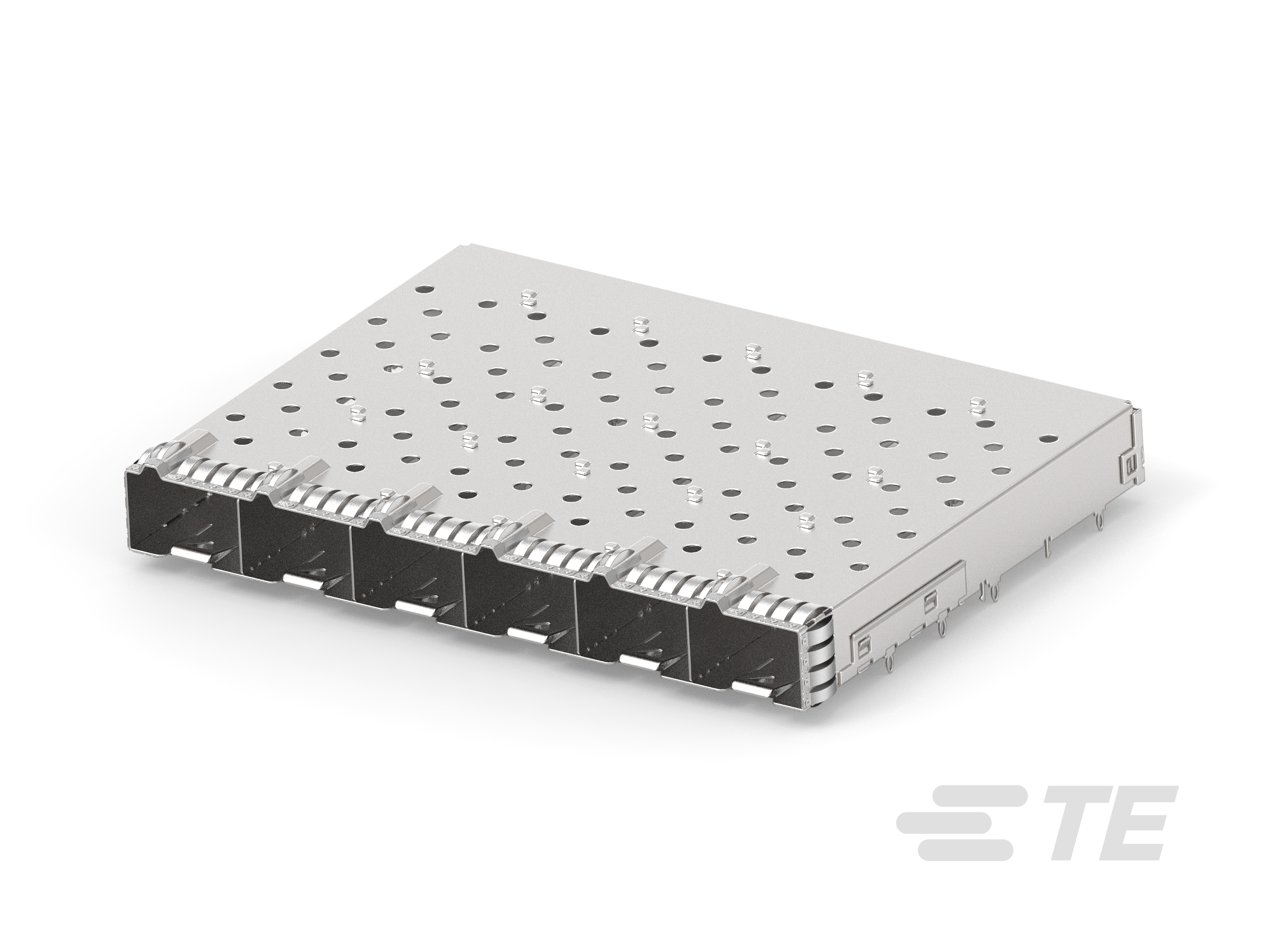 CAGE ASSEMBLY WITH SPRING ,SFP-DD 1X6-2345214-1