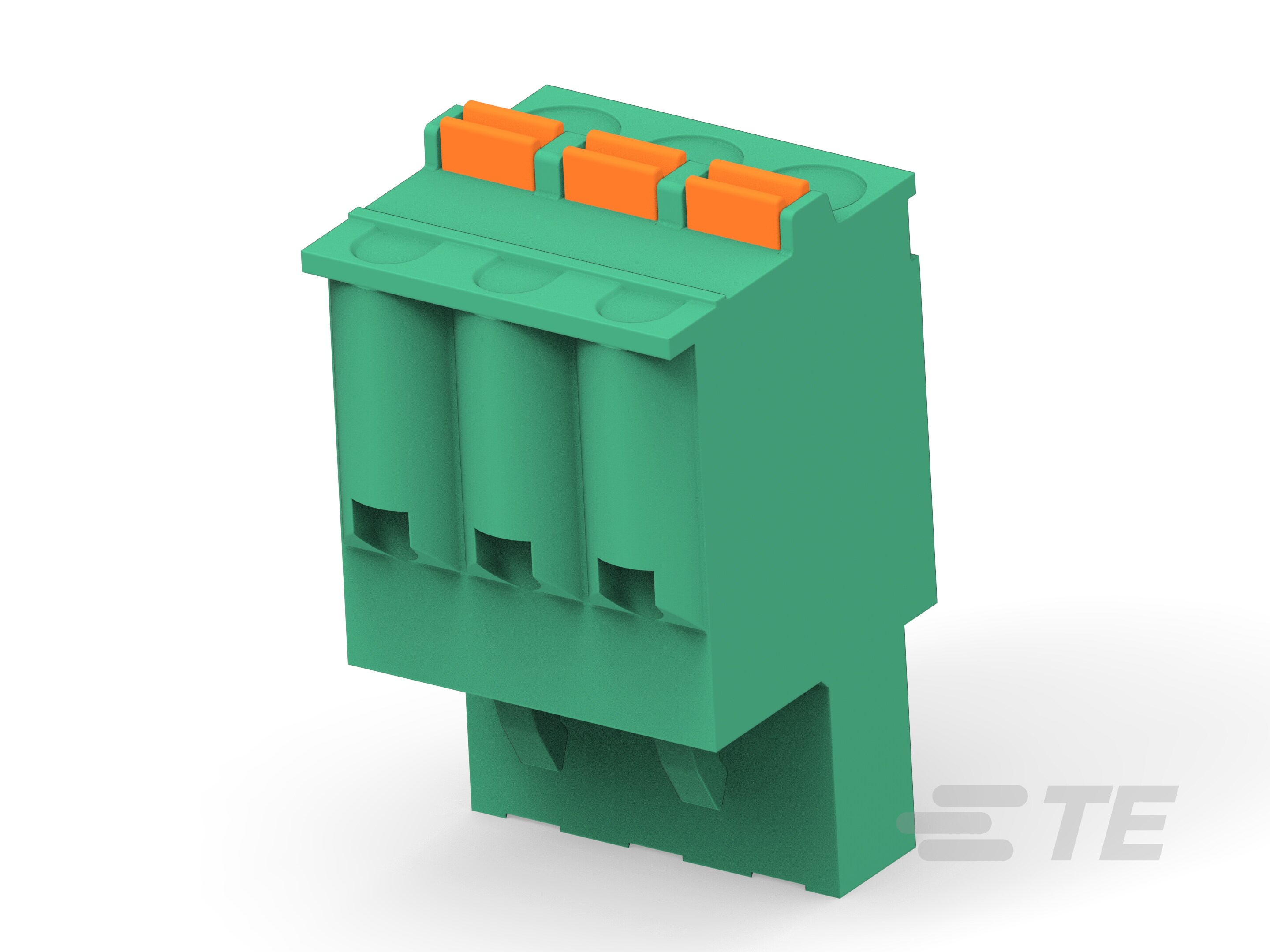 3 POS  SPRING TB PLUG, PITCH 5.00-2350397-3