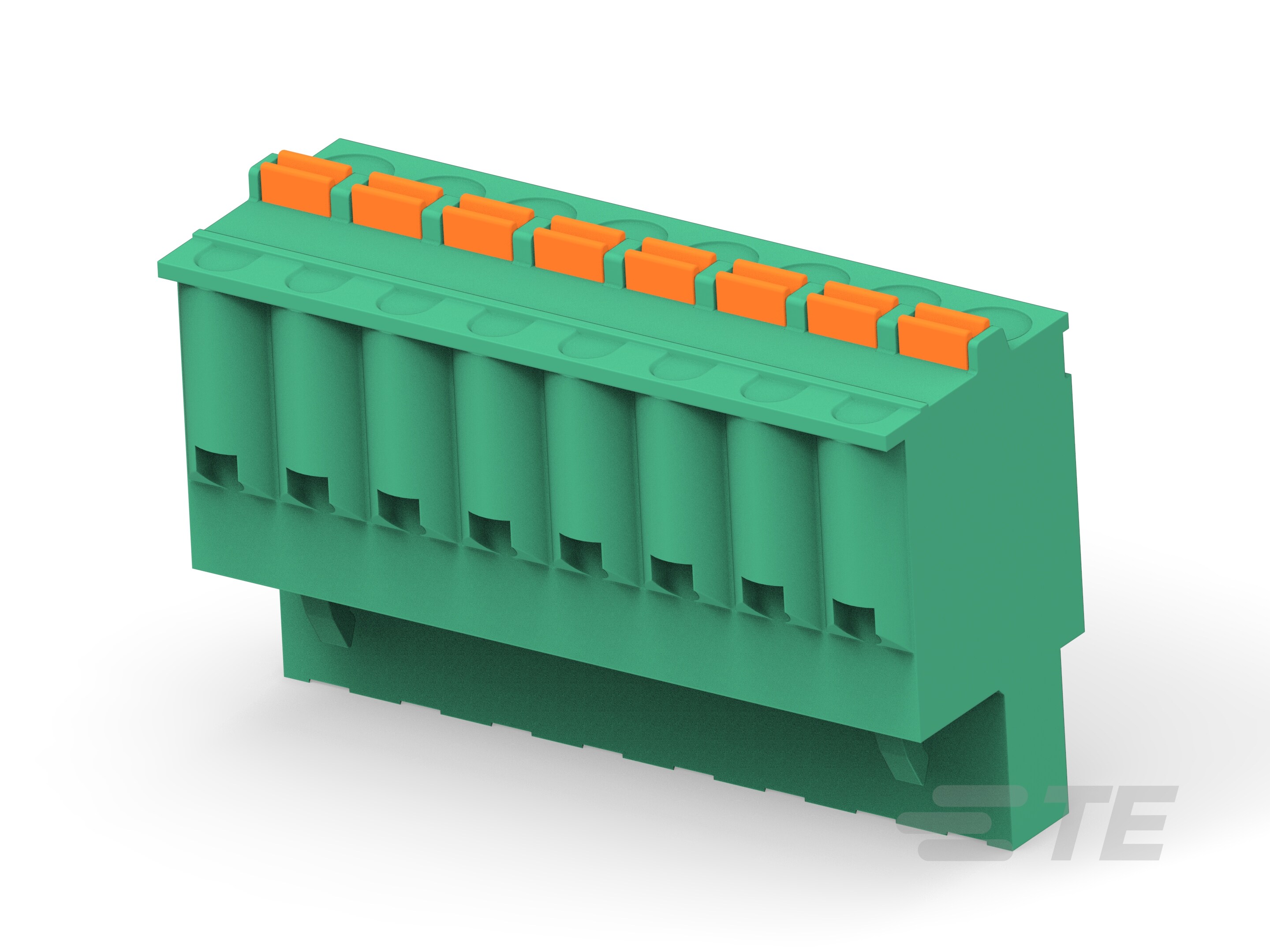 8 POS  SPRING TB PLUG, PITCH 5.00-2350397-8