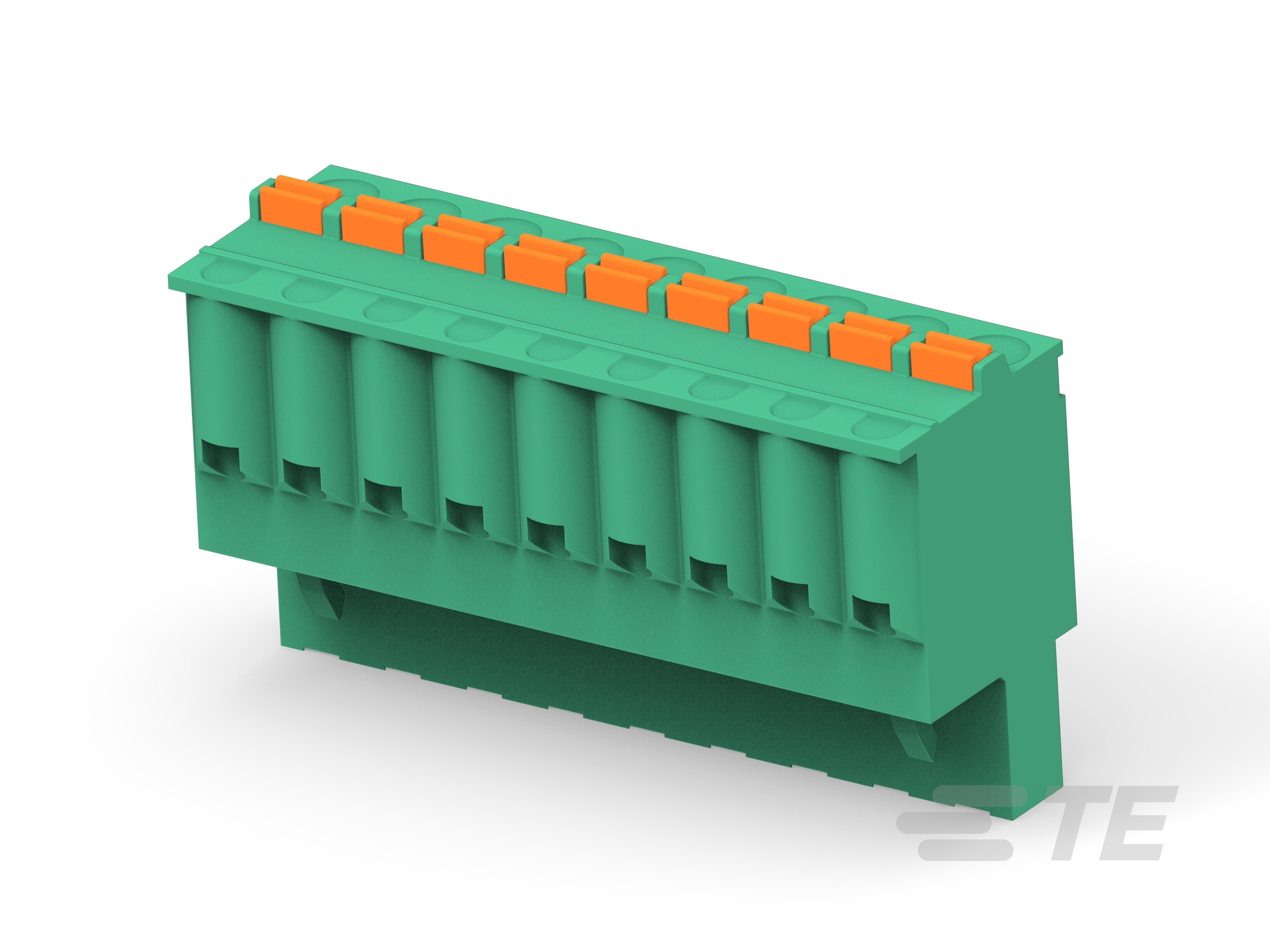 9 POS  SPRING TB PLUG, PITCH 5.00-2350397-9
