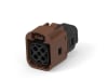 4P, MATE-AX, SOC HSG ASSY, SLD, 180DEG, COD F