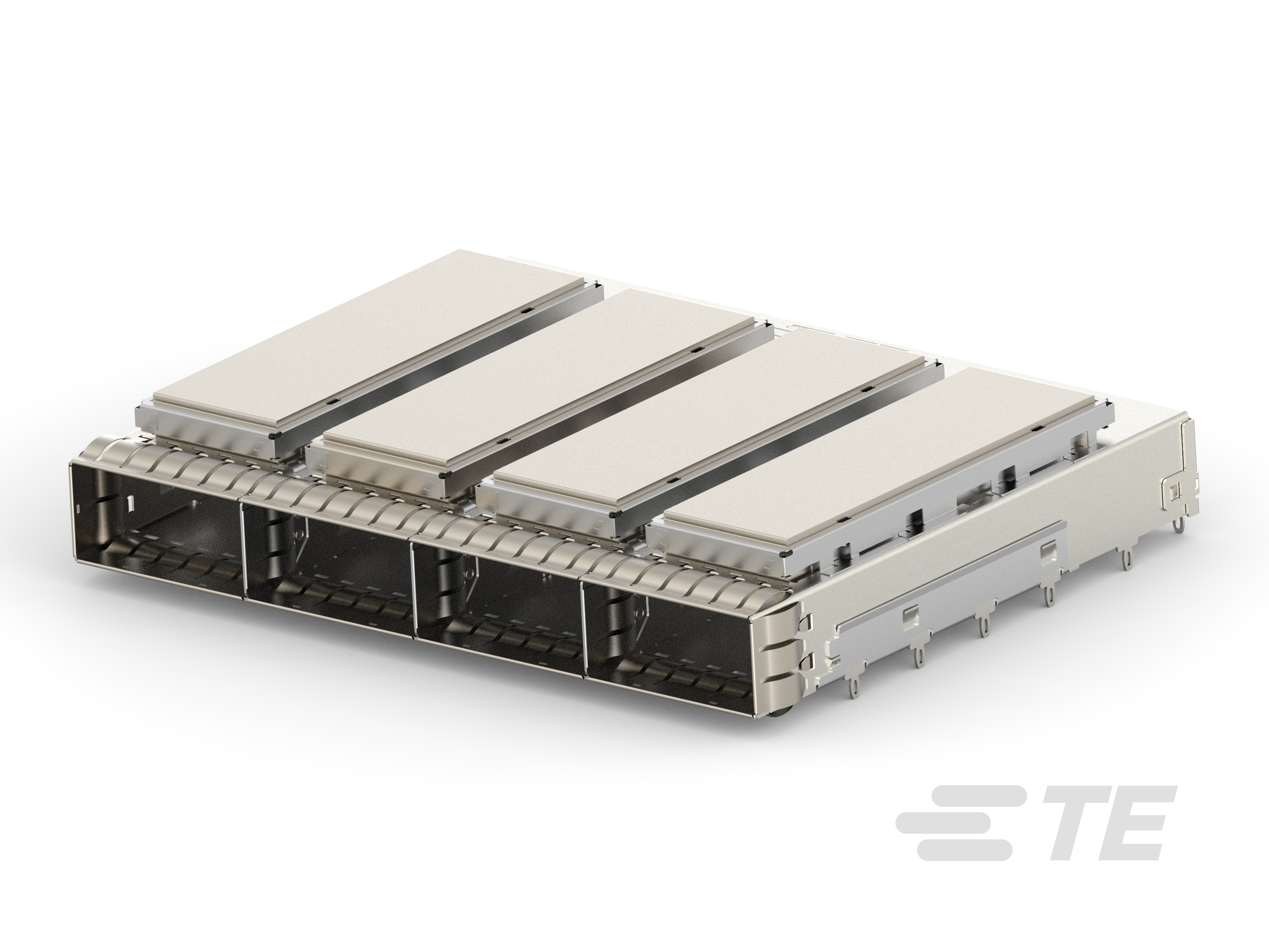 CAGE ASSEMBLY, 1X4, QSFP28, TB-2354935-1
