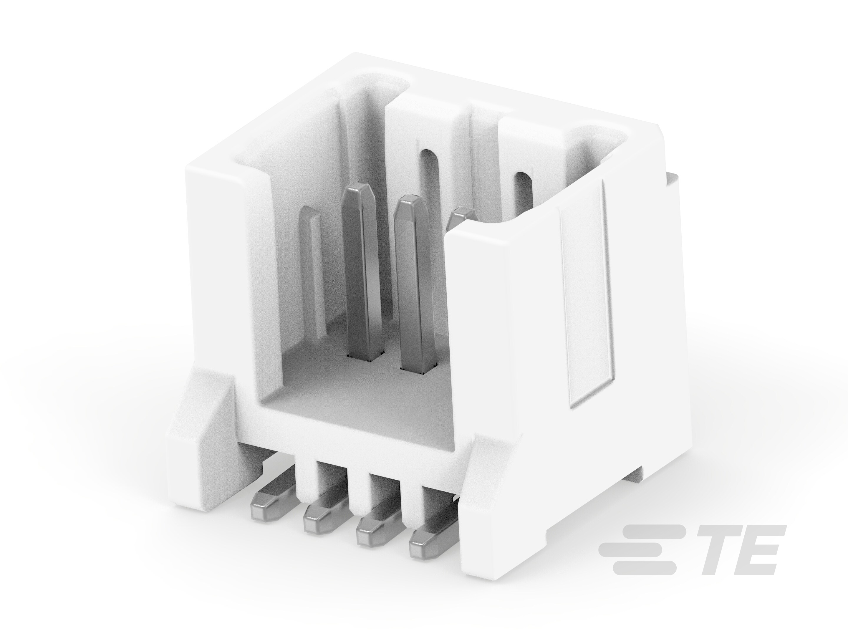 MICRO CT CONN SINGLE ROW HDR ASSY(V) 4p-2355091-4
