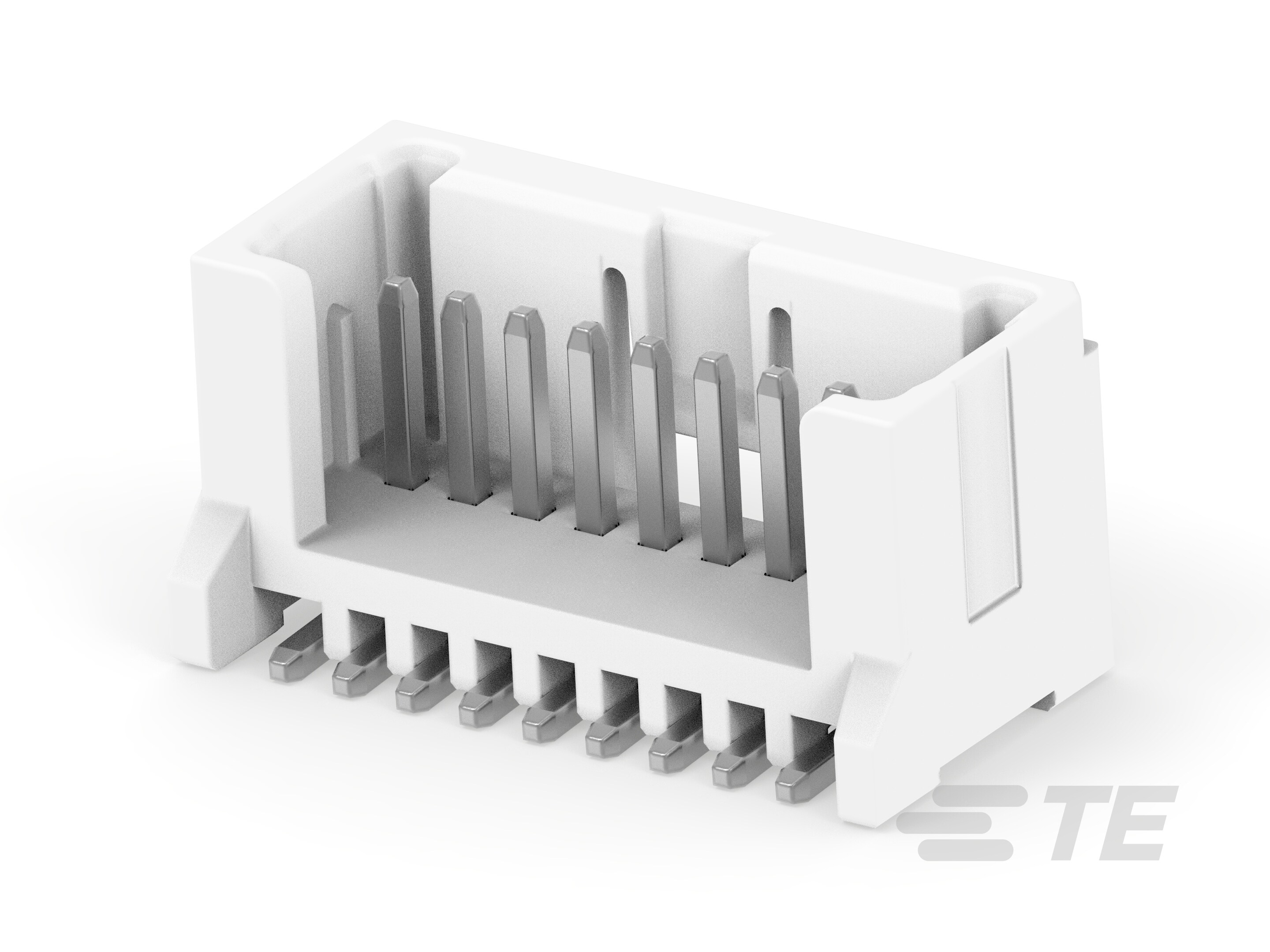 MICRO CT CONN SINGLE ROW HDR ASSY(V) 9p-2355091-9