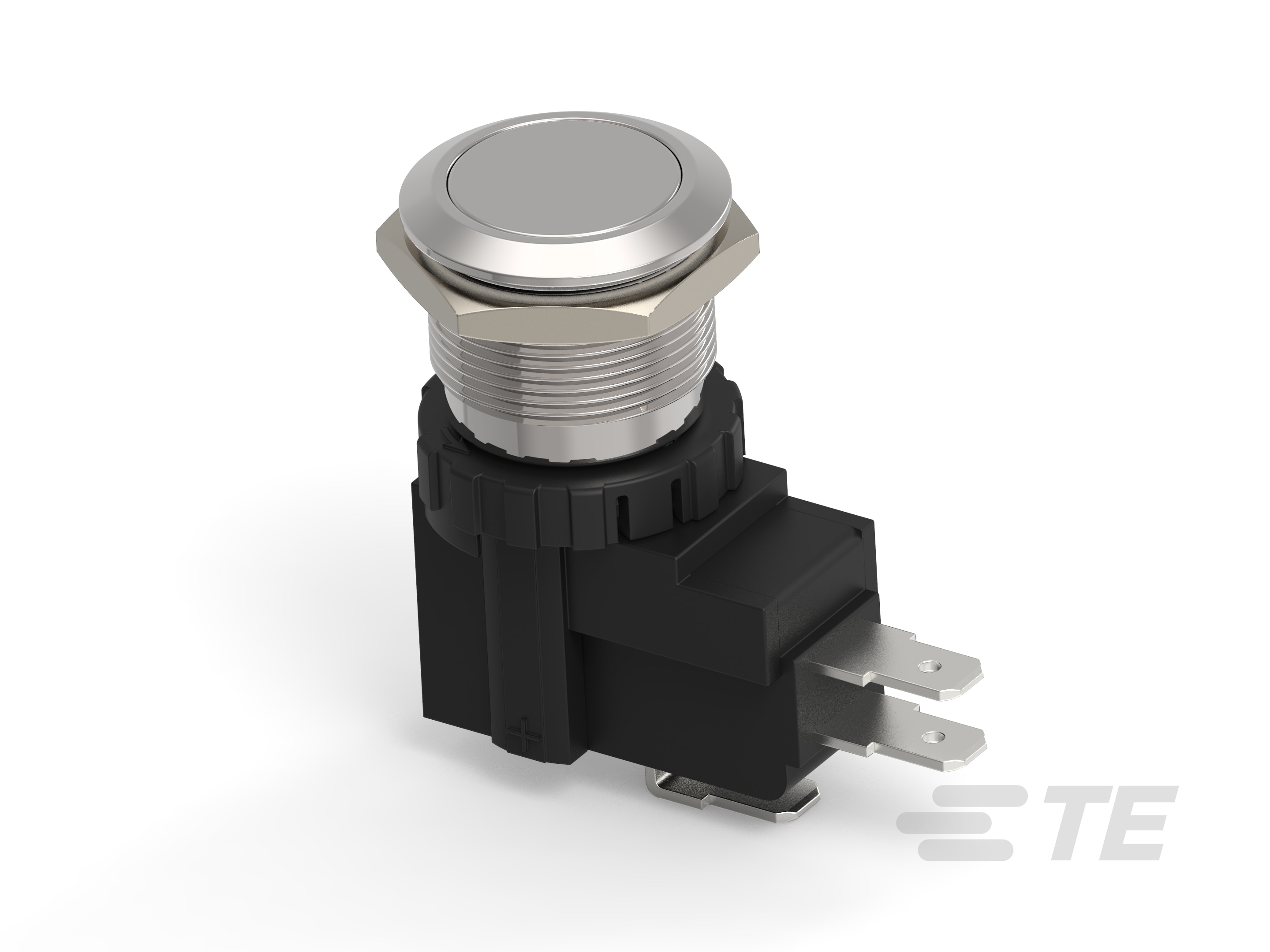 AVH19 FLT SS MT NO LED 16A-2364568-1