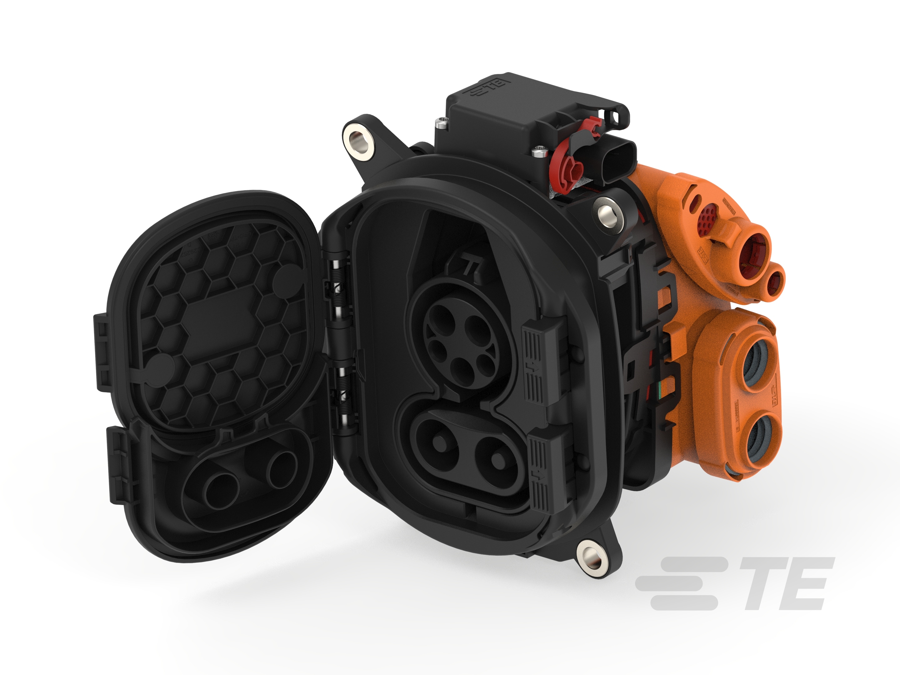 CHARGE INLET, COMBO 1, 90 DEGREE-2375501-4