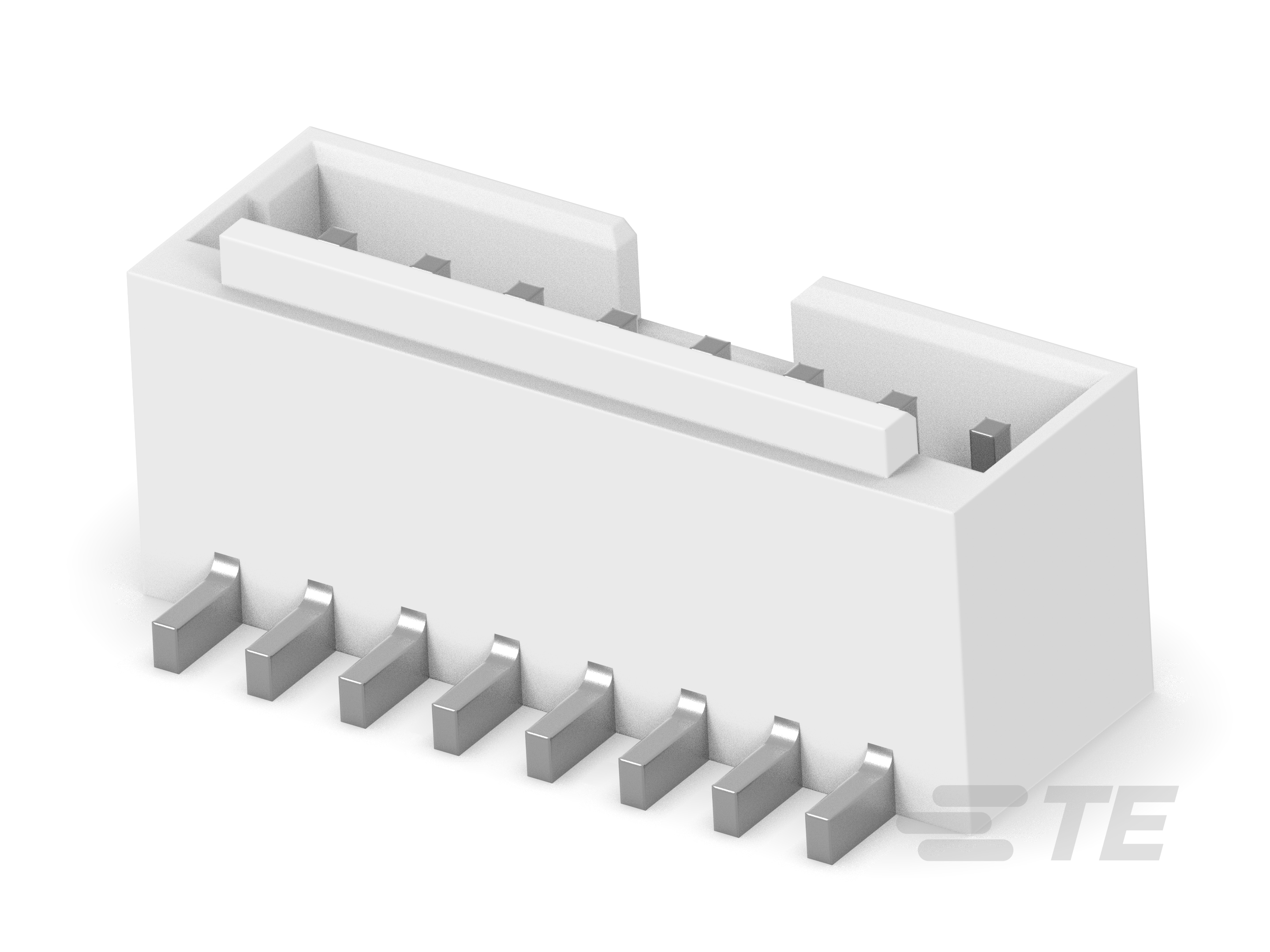 1.5P 8POS WTB VERT BRD W LATCH TIN NAT-2380320-8