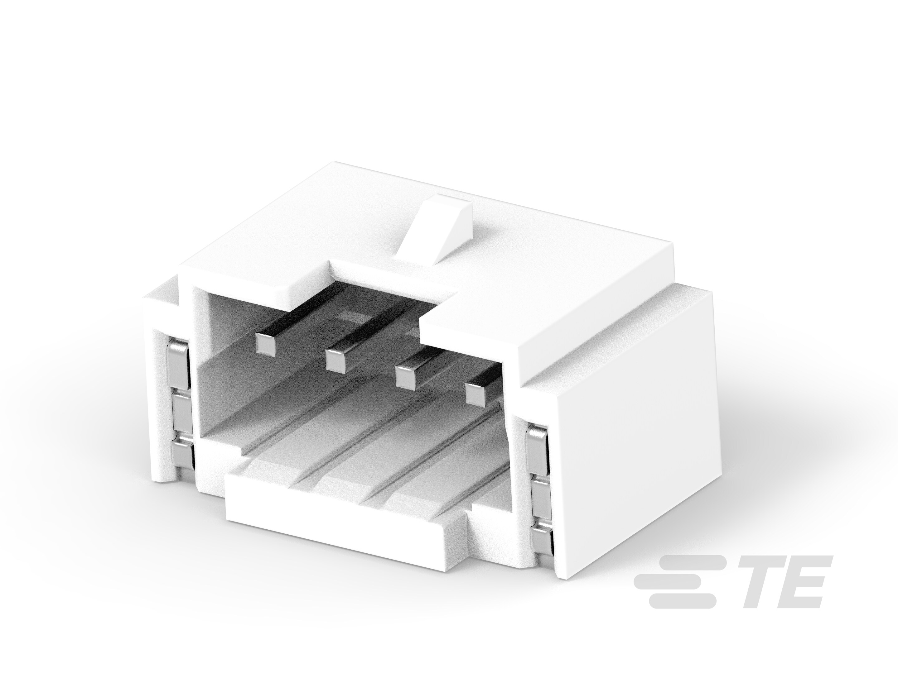 1.5P 4POS WTB R/A BRD W LATCH TIN NAT-2381626-4